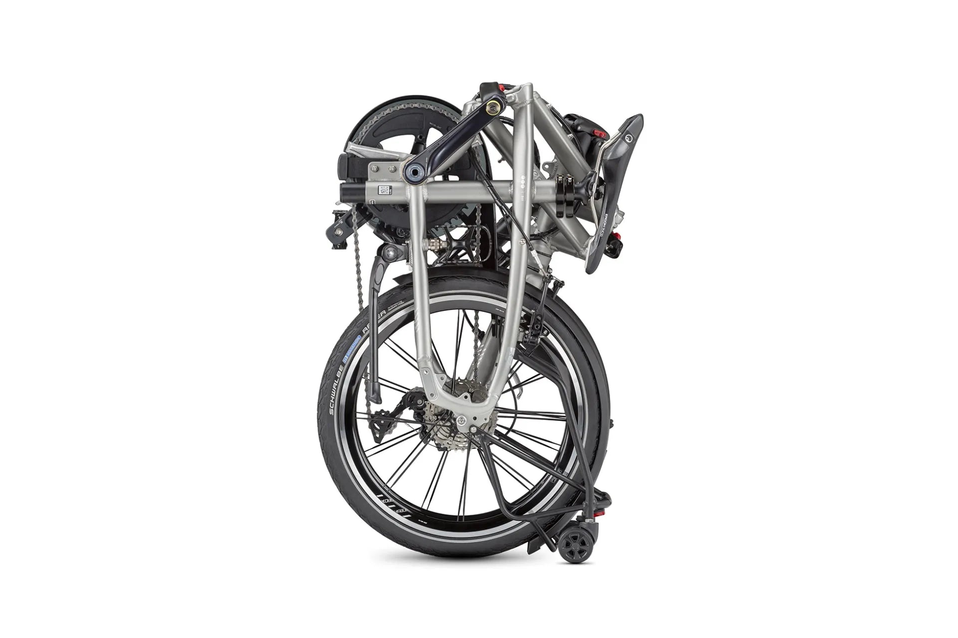 20" Faltrad Klapprad TERN BYB S11 2024 11G Shimano Ultegra extra kleines Packmaß matte silver / mirror