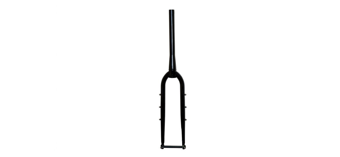 28 "Gravel Adventure steel fork Just Bikes JB04 tapered 1 1/8"-1 1.5" Disc FM 12x100