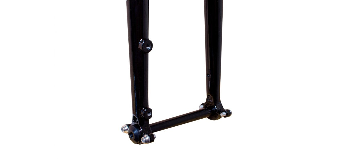 28 "Gravel Adventure steel fork Just Bikes JB04 tapered 1 1/8"-1 1.5" Disc FM 12x100