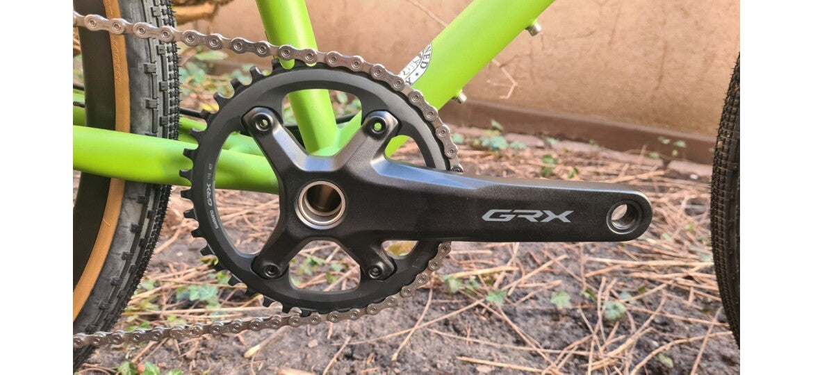 RITCHEY OUTBACK DISC GRAVELBIKE GUAC Y CREMA MIT SHIMANO GRX-600 KOMPLETTRAD