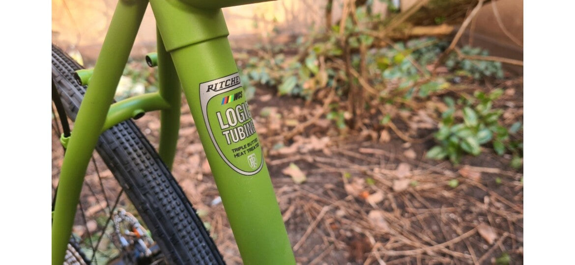 RITCHEY OUTBACK DISC GRAVELBIKE GUAC Y CREMA MIT SHIMANO GRX-600 KOMPLETTRAD
