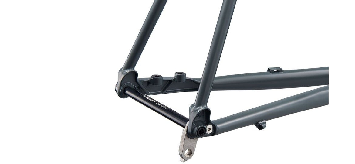 Ritchey Road Logic Disc Frameset Grey/Blue Logo