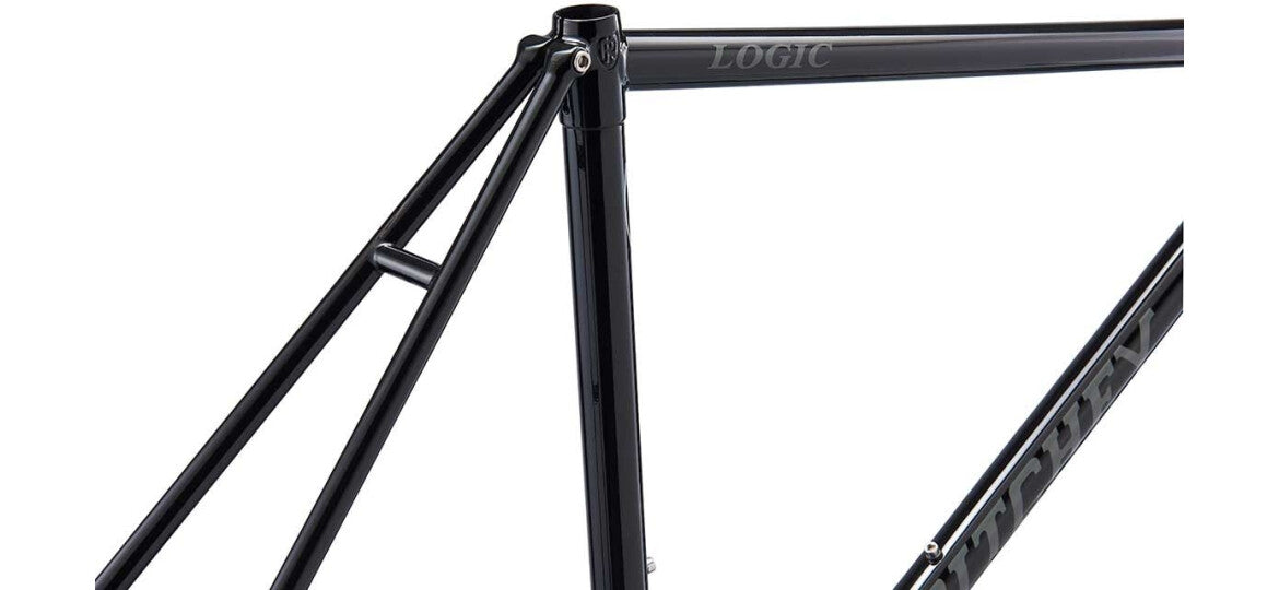 Ritchey Road Logic Disc frameset Black/Grey Logo