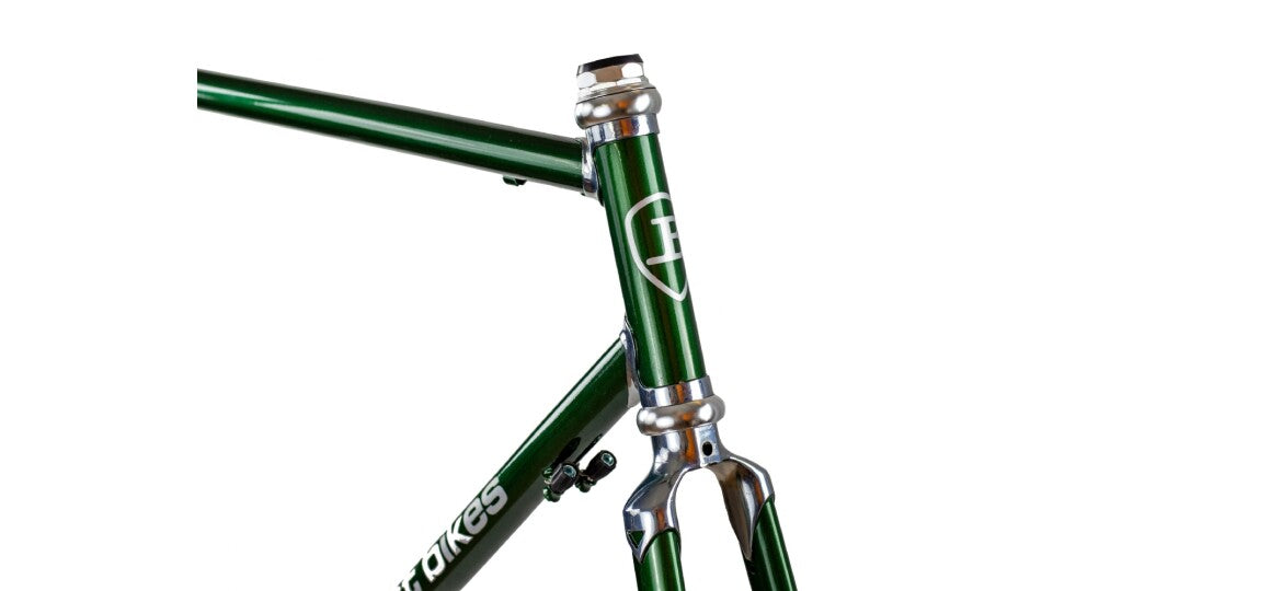 Just Bikes JB03 road bike steel frameset with steel fork QR