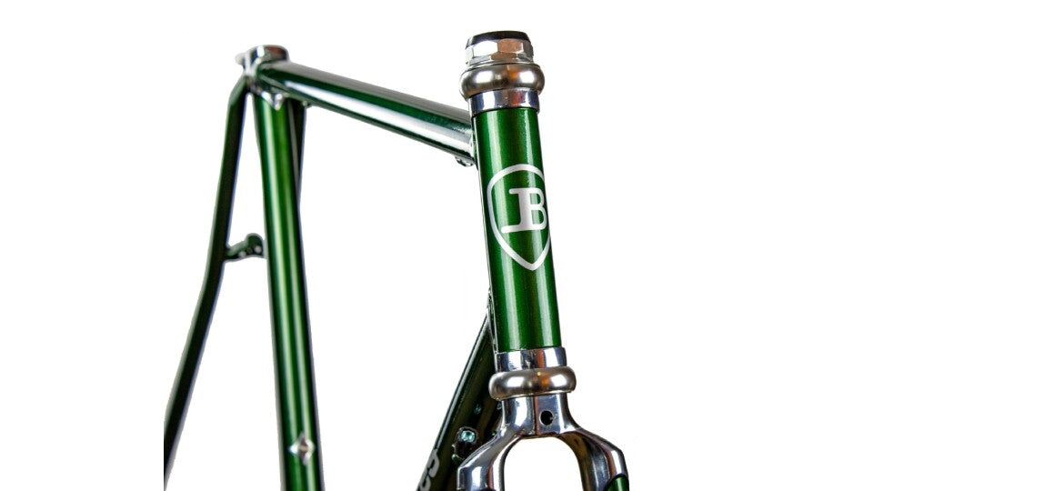 Just Bikes JB03 road bike steel frameset with steel fork QR