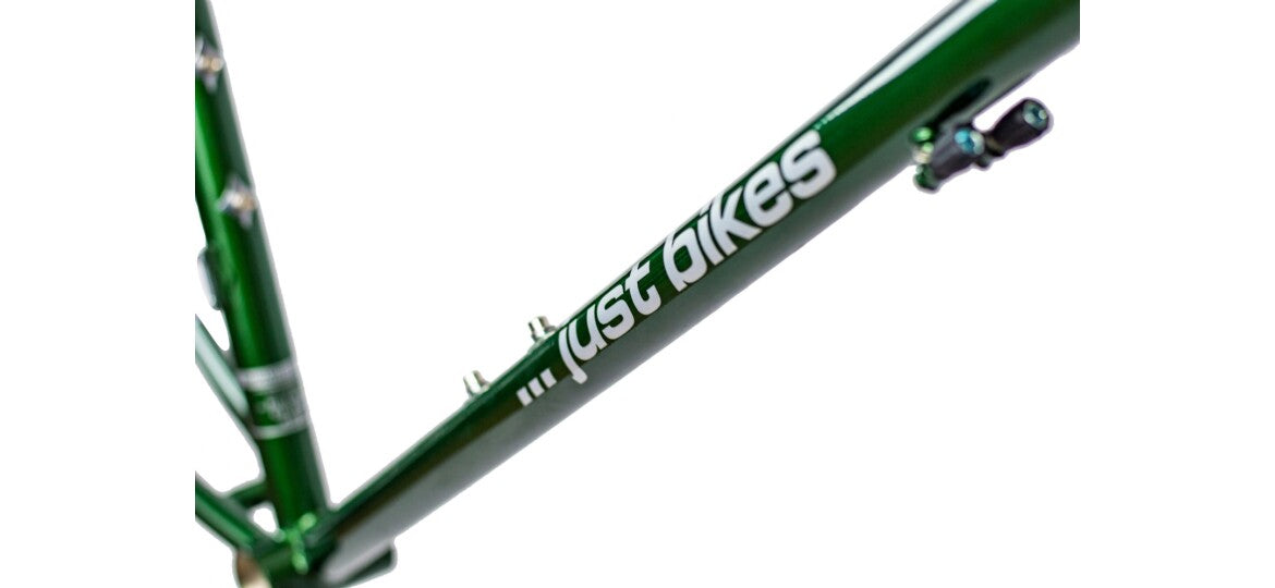 Just Bikes JB03 road bike steel frameset with steel fork QR