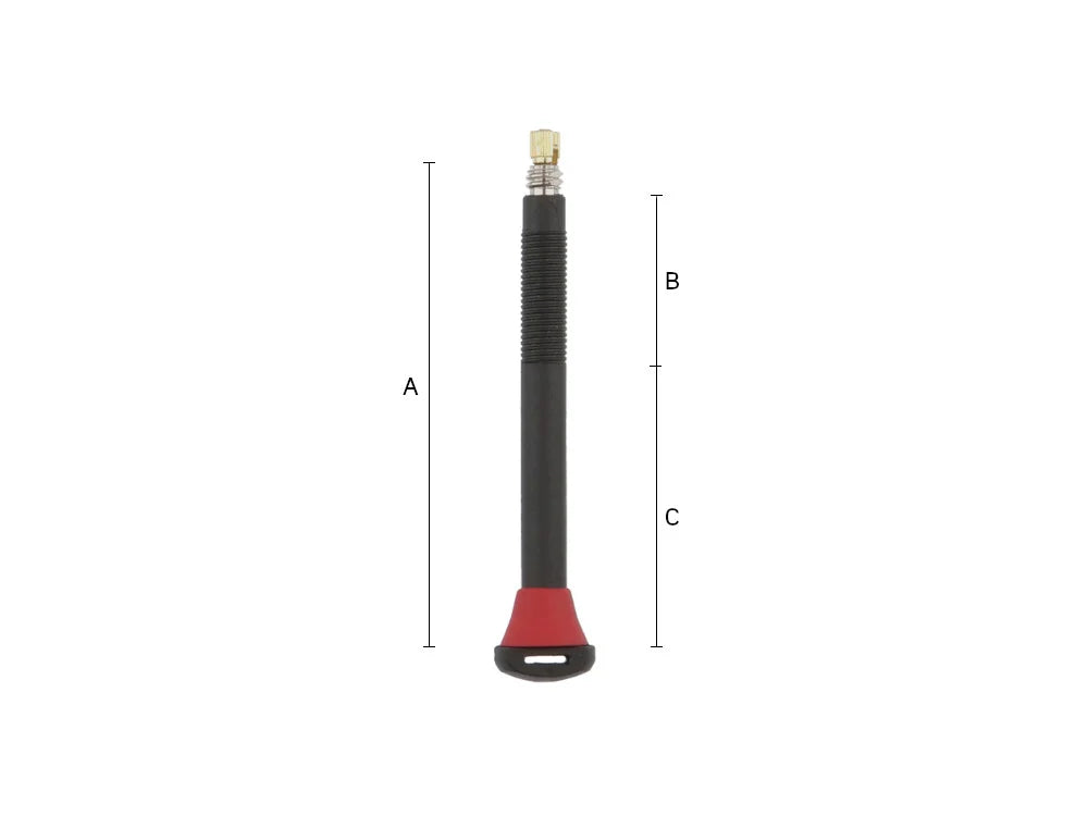 DT SWISS Tubeless Ventil für 18 - 25 mm Felgenhöhe
