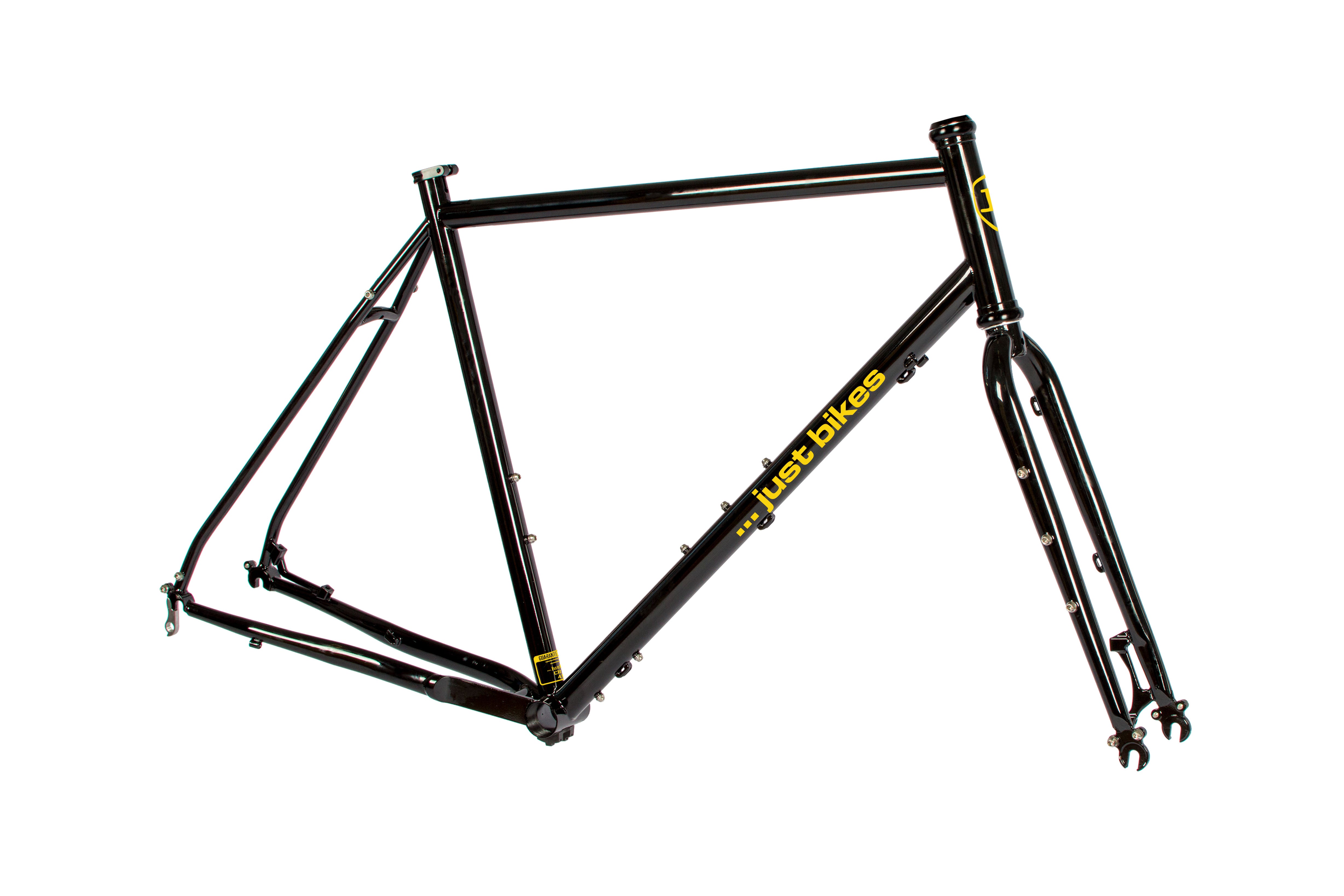 Just Bikes JB02 Gravel frameset steel frame steel fork PM QR