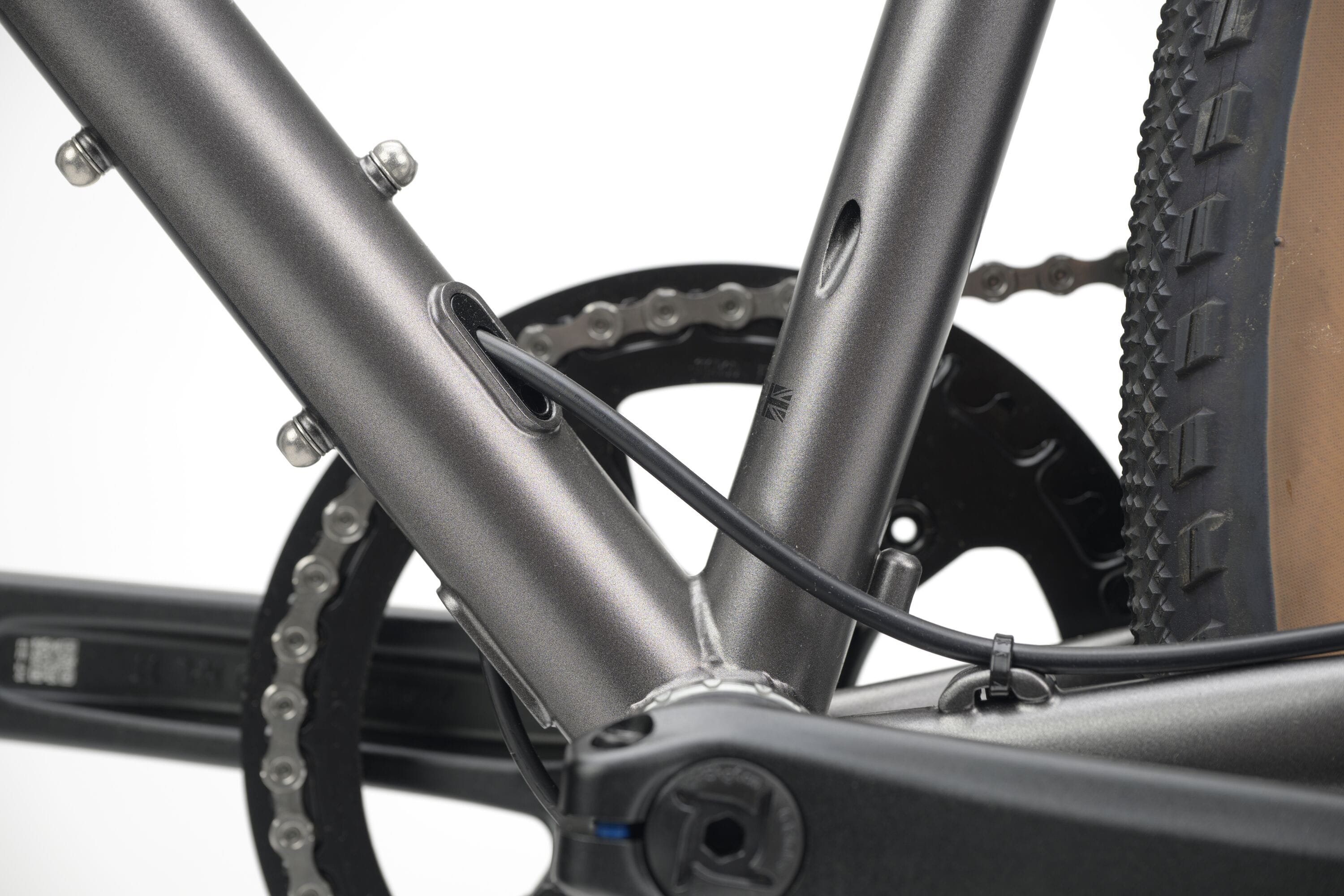 Genesis Croix De Fer 20 Gravel Bike Flat Bar Shimano Cues Greymiriquai