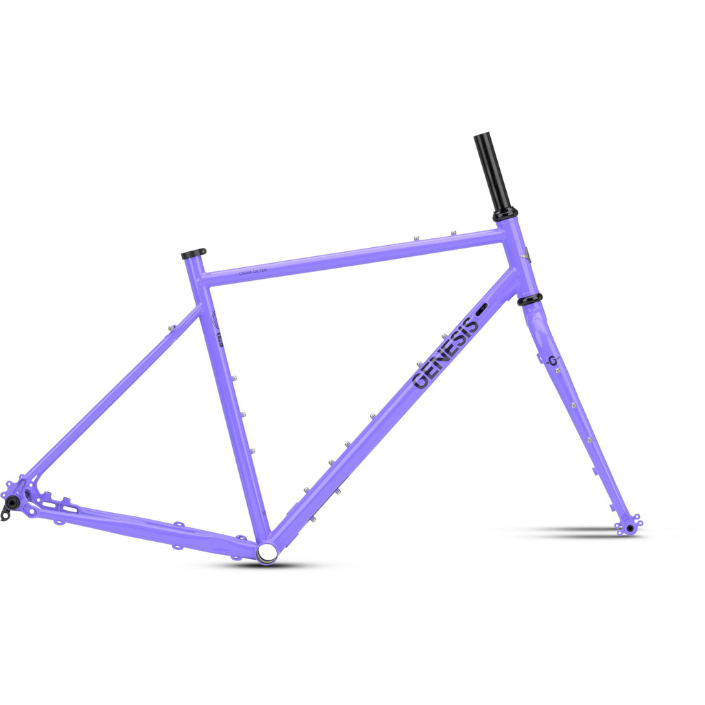 Genesis Croix De Fer 725 Stahl Gravel Rahmenset Reynolds 725 CrMo Stah