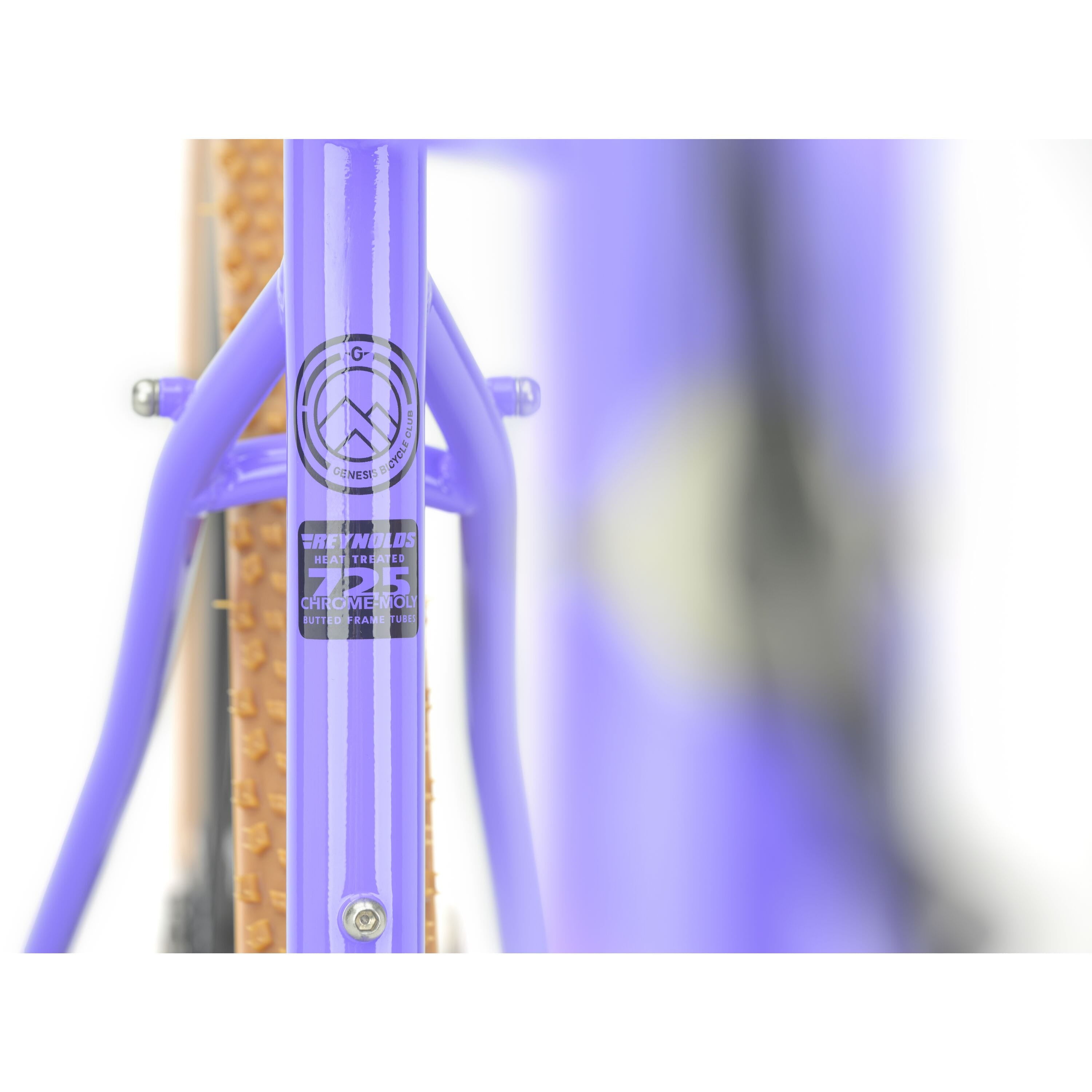 Genesis Croix De Fer 725 Stahl Gravel Rahmenset Reynolds 725 CrMo Stahlrohrsatz