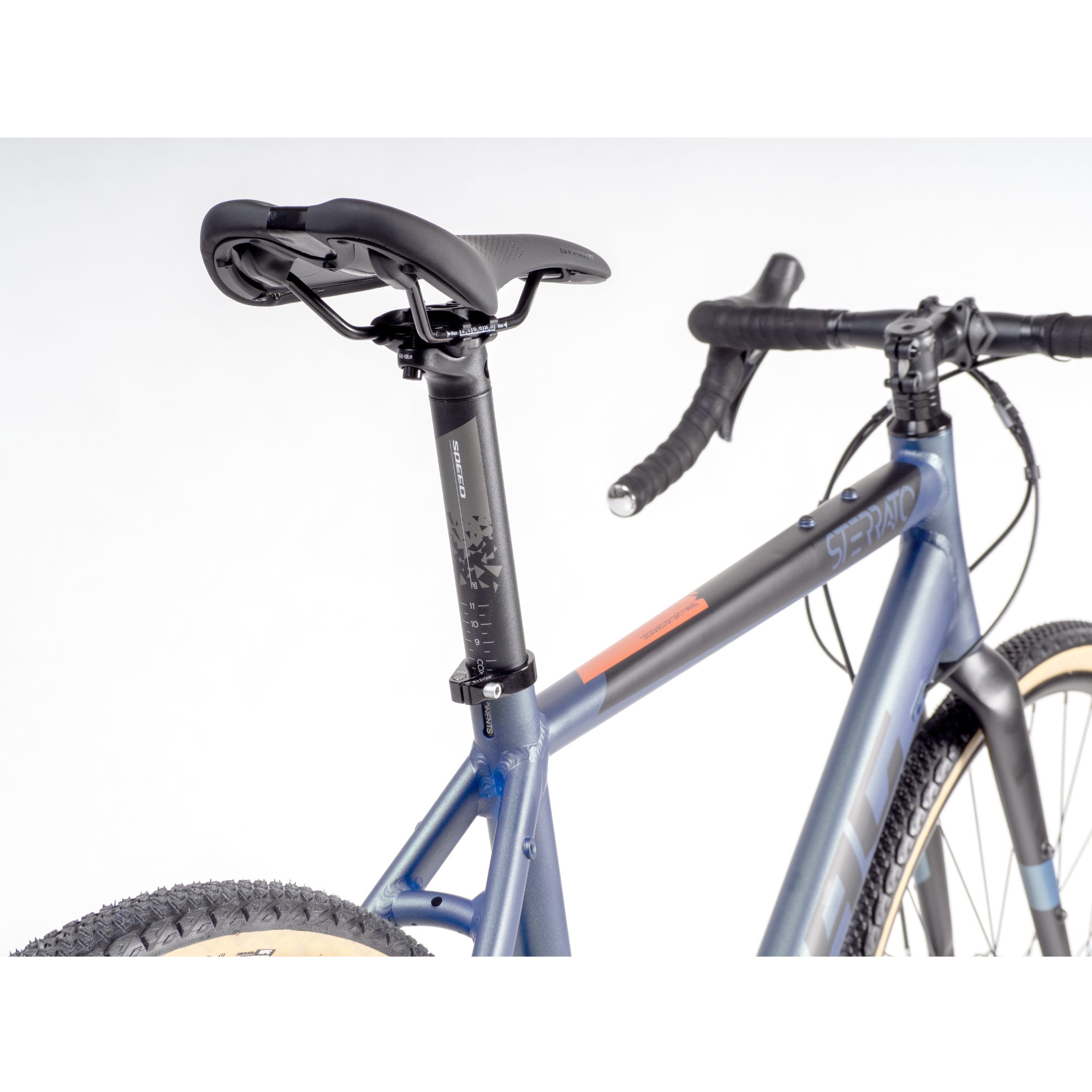 28 Zoll Herren Gravel Bike STERRATO 3.0 Fahrrad 2 x 8 Gang Shimano CLARIS R2000 Blue
