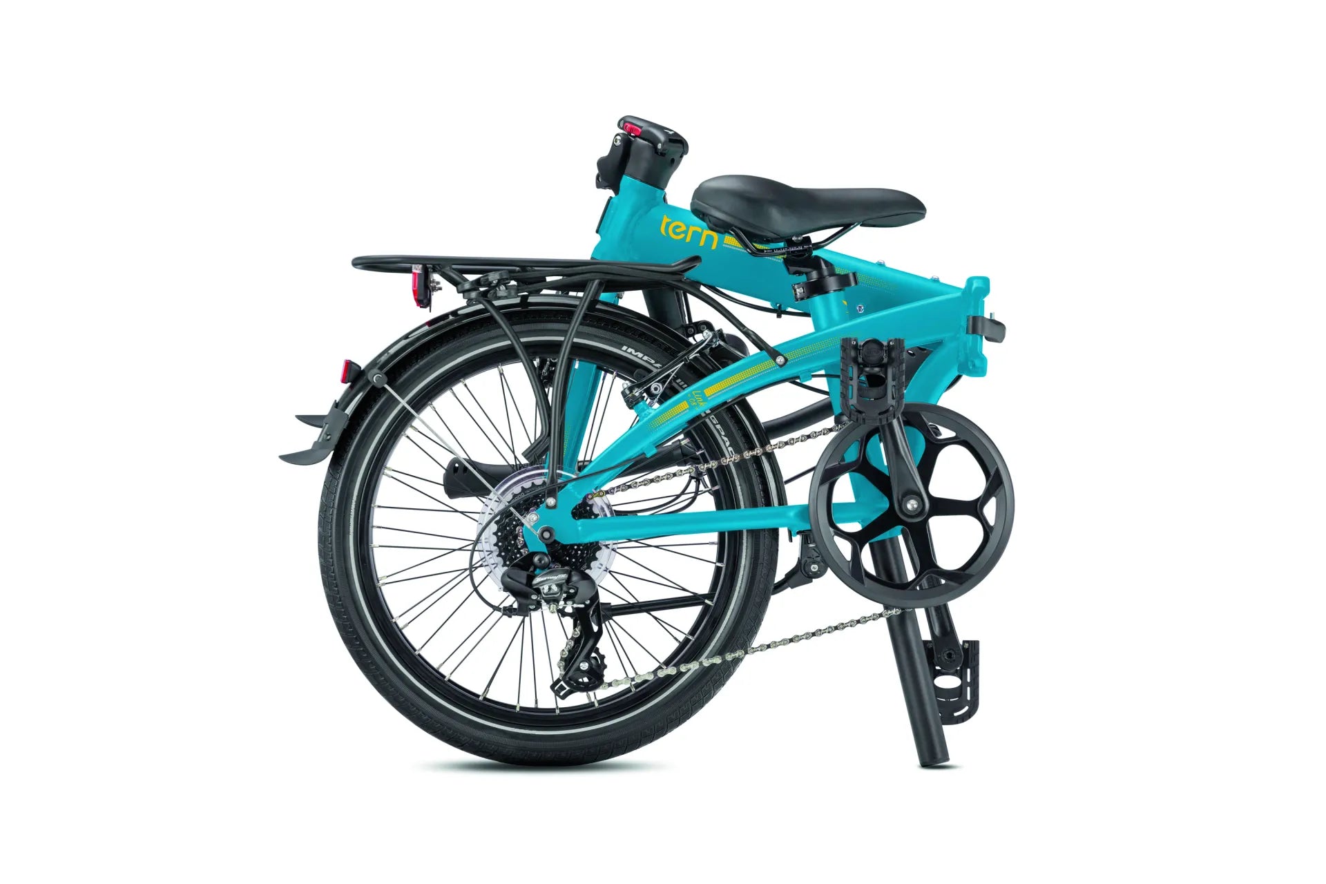 TERN LINK C8 Faltrad Klapprad 8-G SHIMANO "Tourney TX" mit Licht & GTR