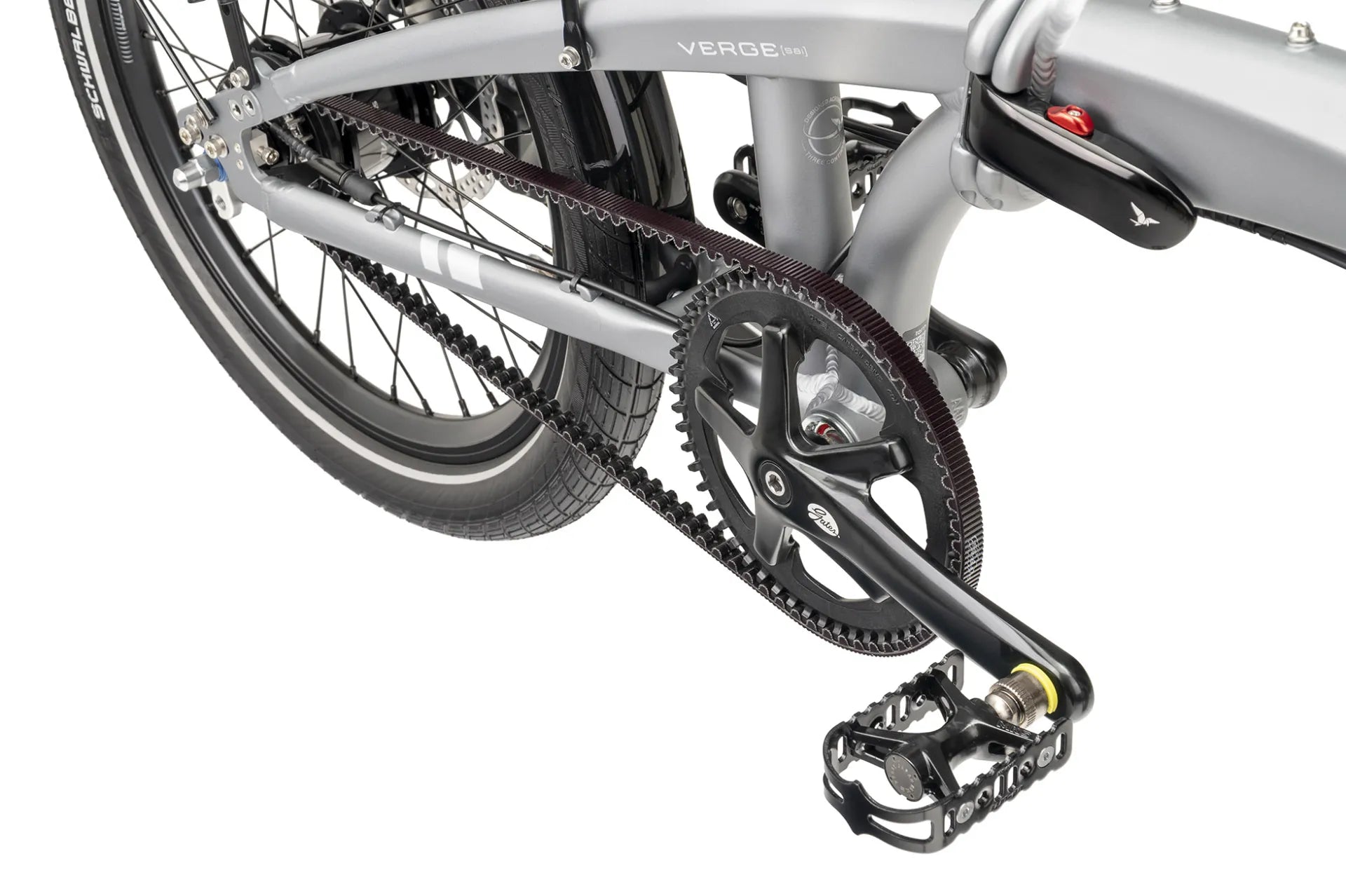20 Zoll Faltrad TERN VERGE S8i 8G Shimano Alfine Gates-Riemenantrieb grey silver