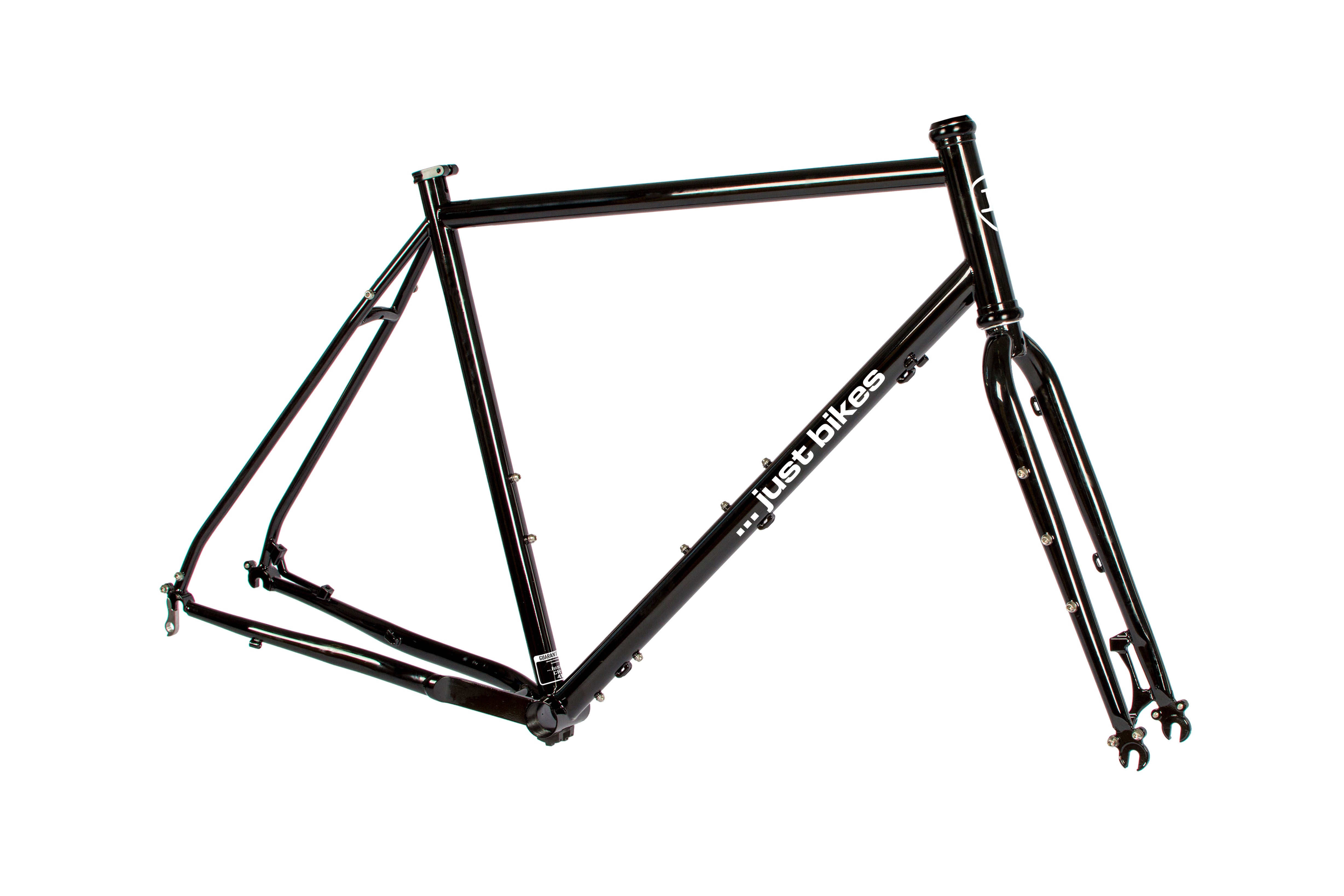 Just Bikes JB02 Gravel frameset steel frame steel fork PM QR