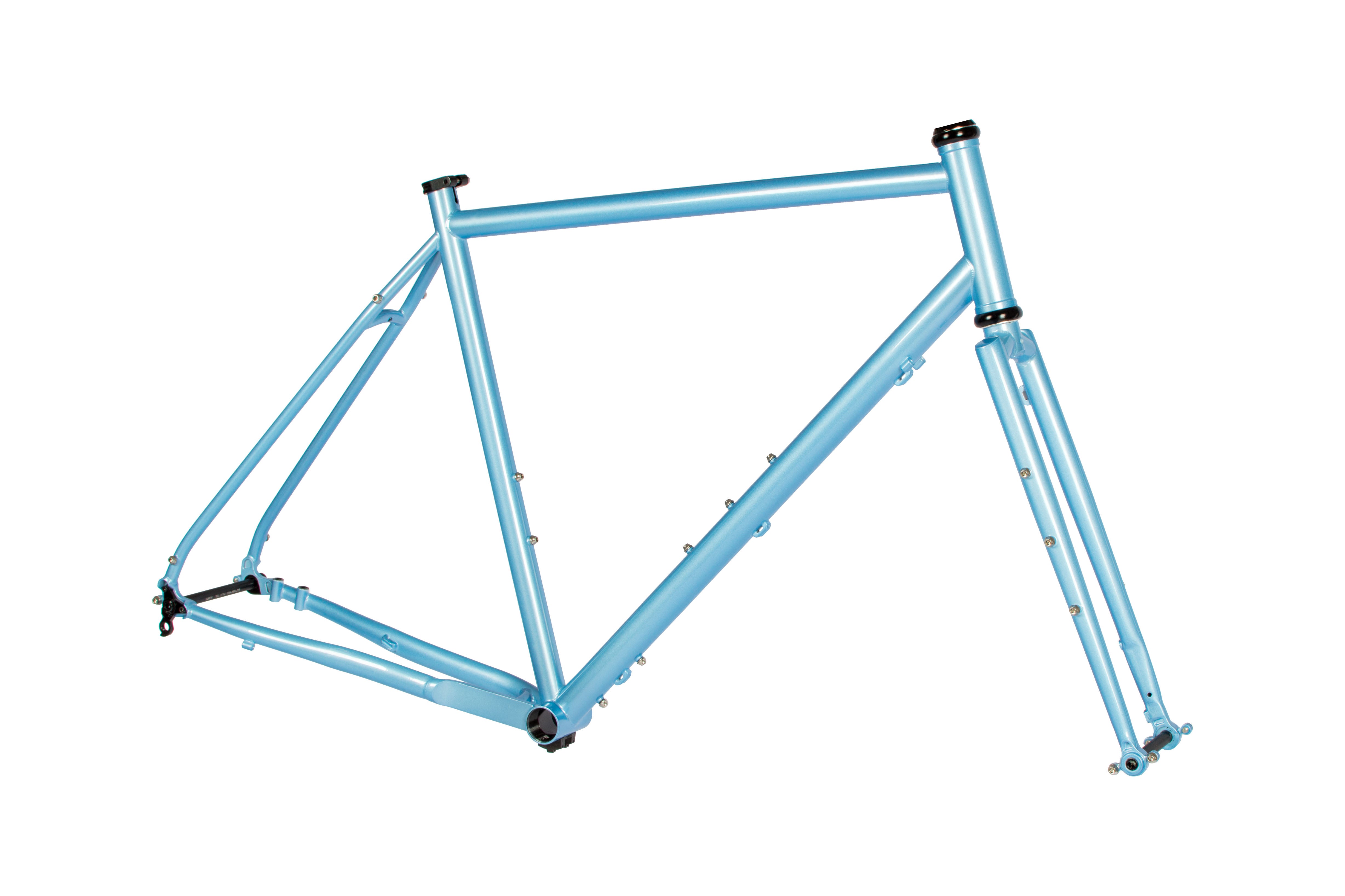 Just Bikes JB06 Gravel Steel Frameset Steel Fork 12 Axles Flat Mount CrMo British Racing Green