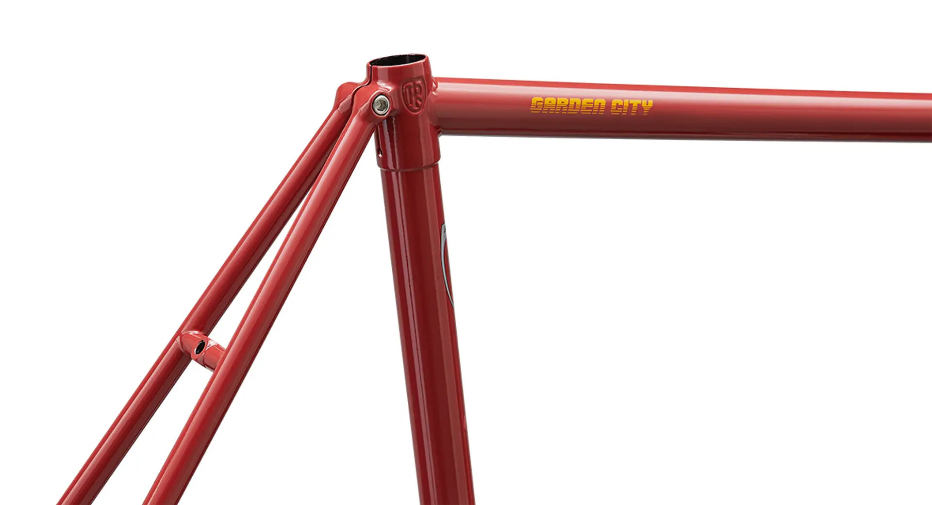 Ritchey Garden City Rahmenset Fixie Single Speed Stahlrahmen Carbon Gabel Scarlet