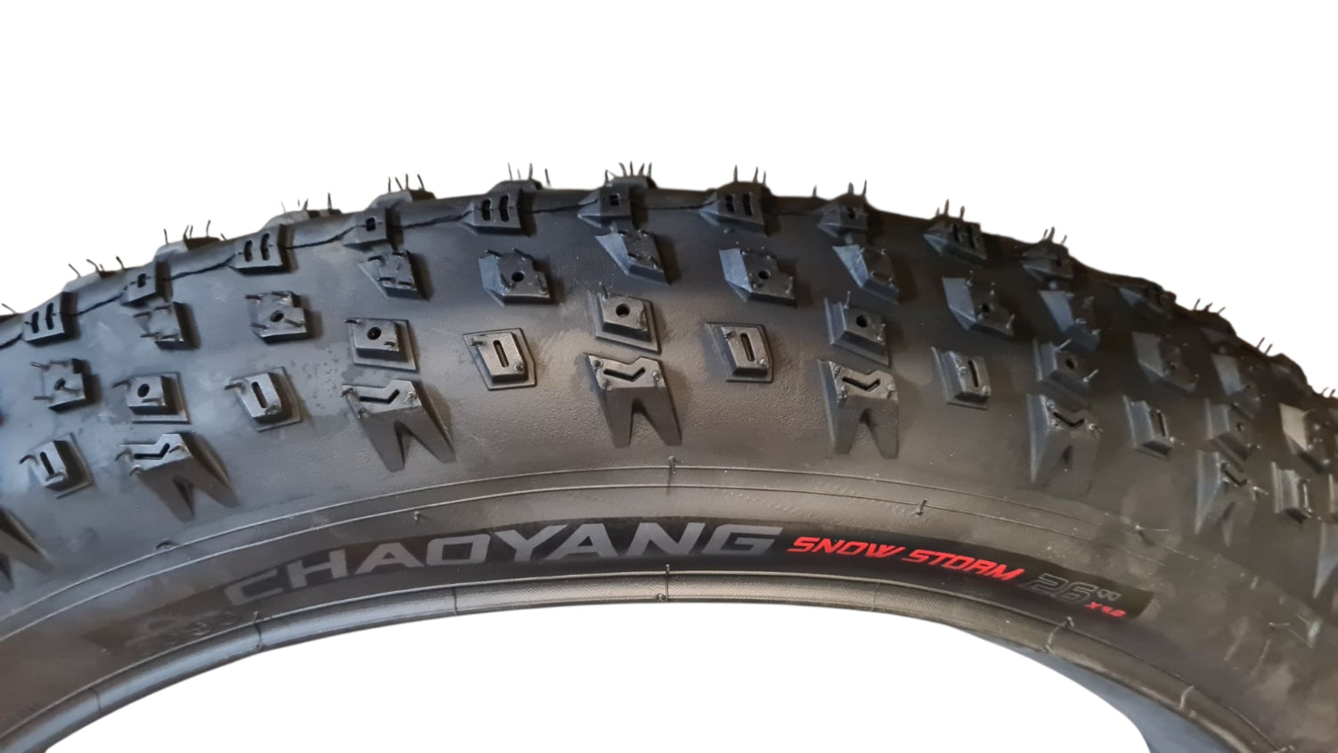 2 Stk Fatbike Reifen Chaoyang Snow Storm 26x4.0 100-559 Fat Bike Drahtreifen