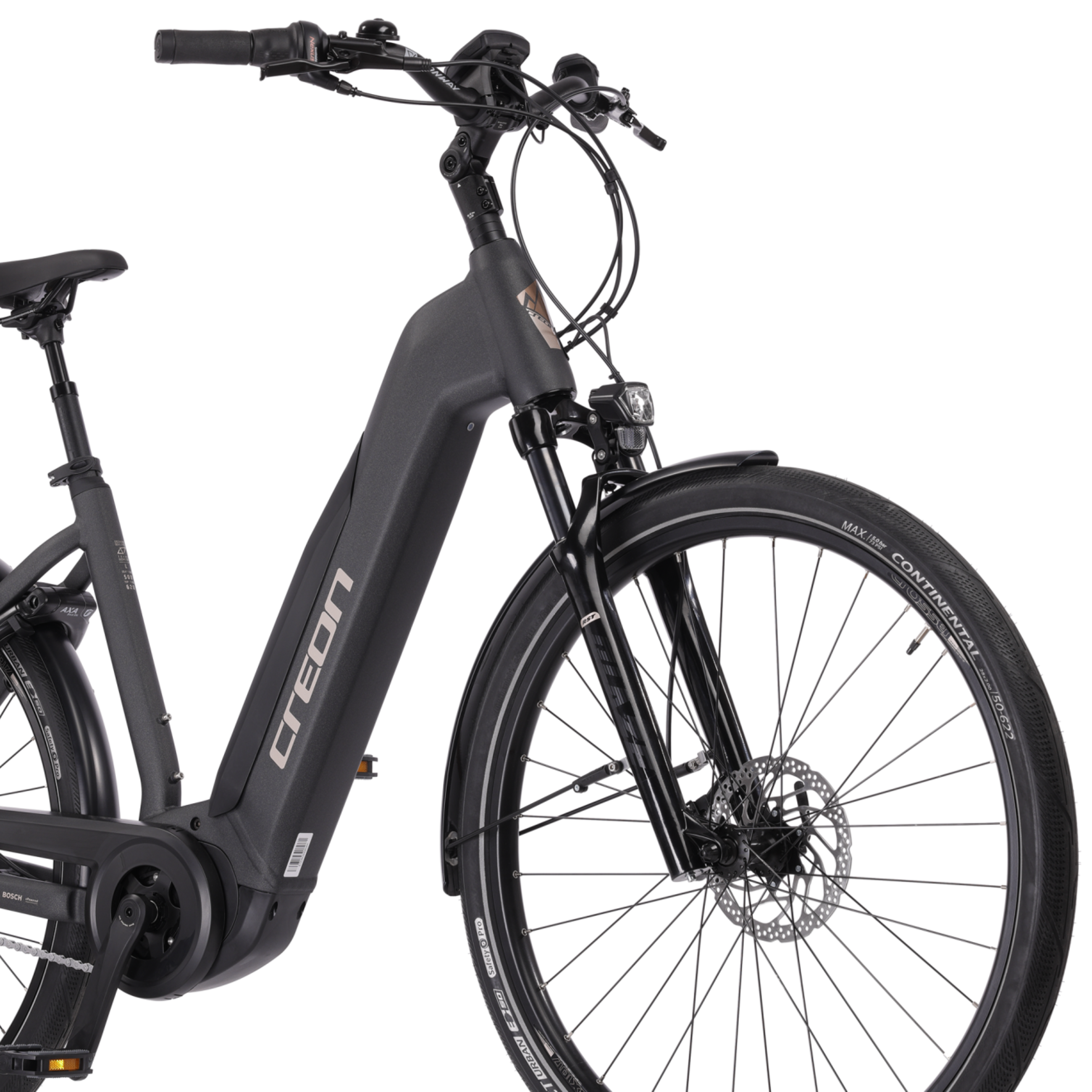 28 Zoll Damen E-Bike LS City Fahrrad MOTIVE TF 1.7 Trekking Bike BOSCH ACTIVE PLUS LINE Gen3 400 Wh 7s SHIMANO NEXUS