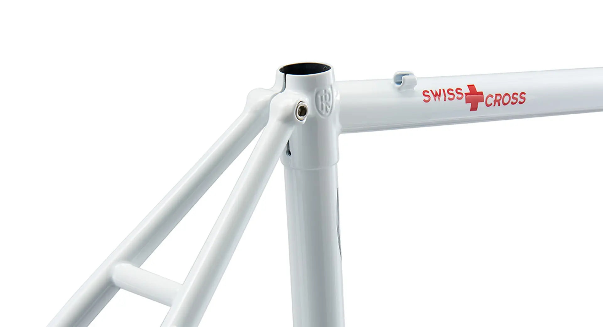 Ritchey Swiss Cross V3 Rahmenset Carbon Gabel white red