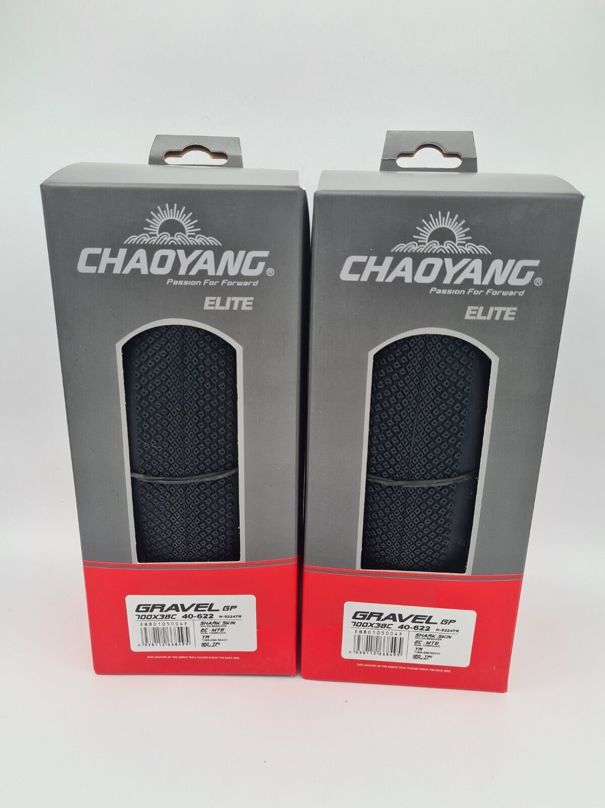 2 Stk Chaoyang Gravel GP Reifen 40-622 700x38C Pannenschutz 120 TPI Tubeless TOP