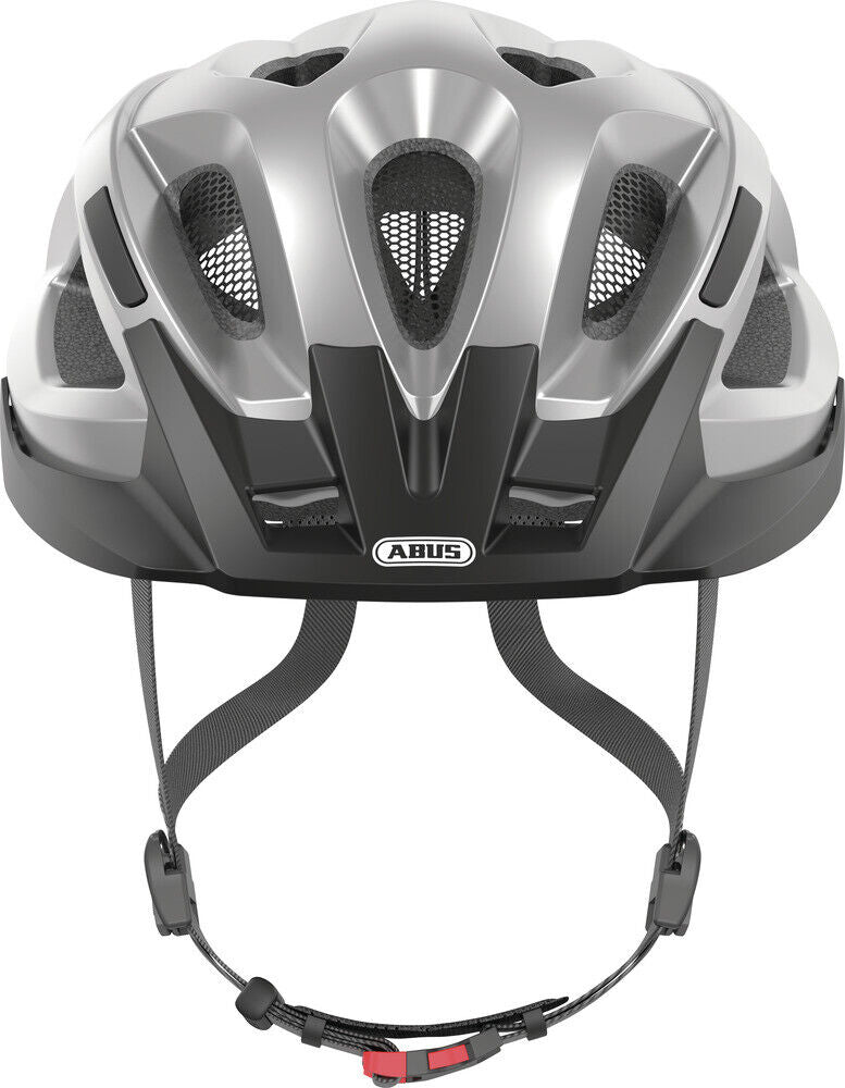 ABUS Fahrradhelm Aduro 2.0 glare silver NEU