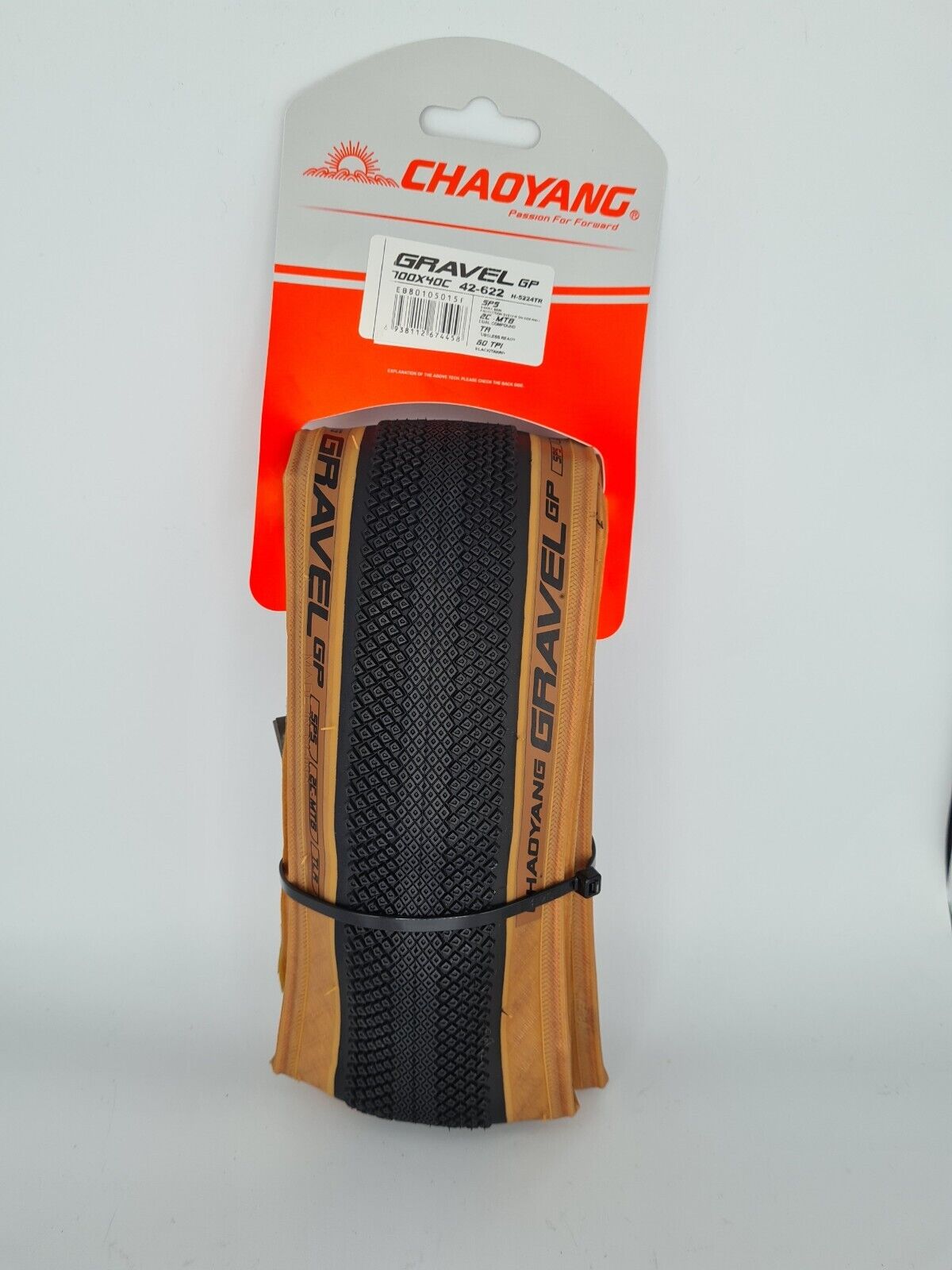 2 Stk. Chaoyang Gravel GP Reifen Tanwall Tubeless Ready Dual Comp 42-622 700x40C