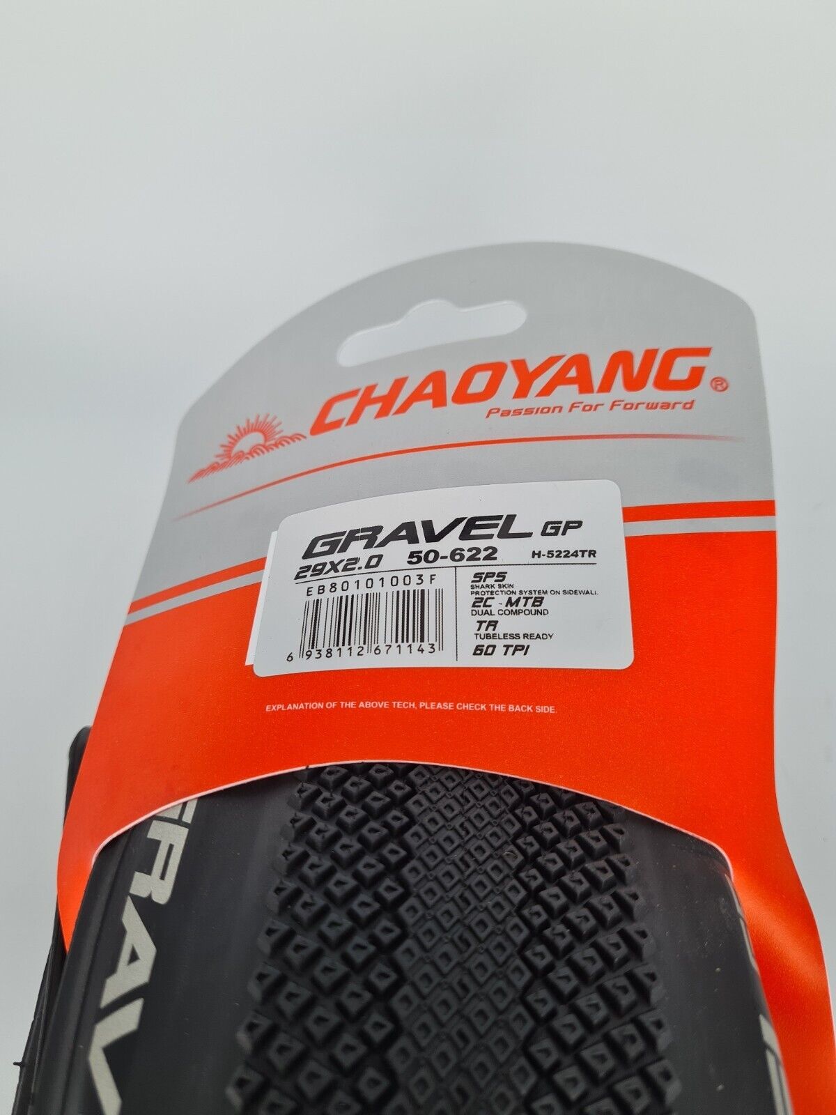 2 Stk. Chaoyang Gravel GP Reifen Tubeless Ready Dual Compound 50-622 29x2.0