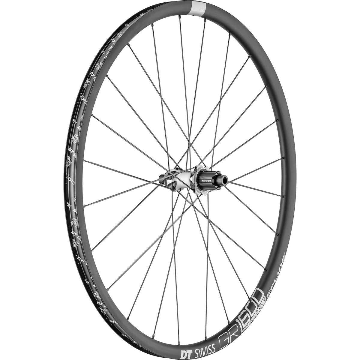 DT Swiss Laufradsatz GR 1600 Spline Black Disc 29" 25 mm Shimano HG für 12 mm Achse