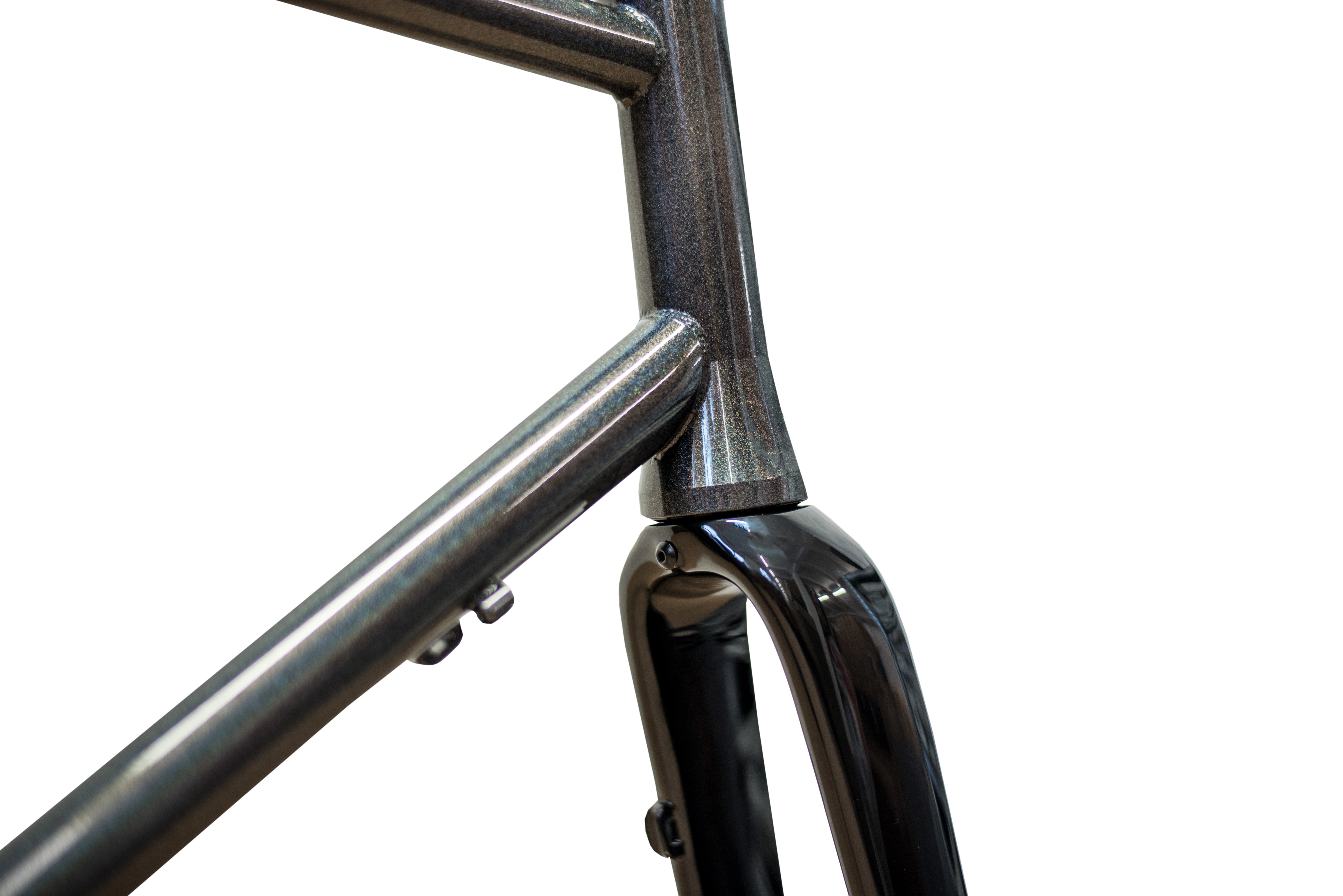 Just Bikes JB04 Gravel Stahl Rahmenset Carbon oder Stahl Gabel 12 Achsen Flat Mount Chamäleon