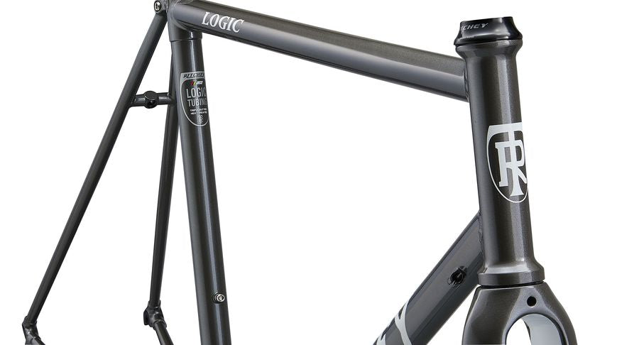 RITCHEY ROAD LOGIC Rahmenset 2025 NEU Felgenbremse Anthracite Gun Metal grey/white