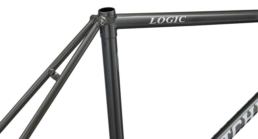 RITCHEY ROAD LOGIC Rahmenset 2025 NEU Felgenbremse Anthracite Gun Metal grey/white