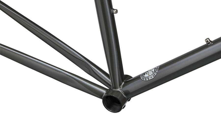 RITCHEY ROAD LOGIC Rahmenset 2025 NEU Felgenbremse Anthracite Gun Metal grey/white