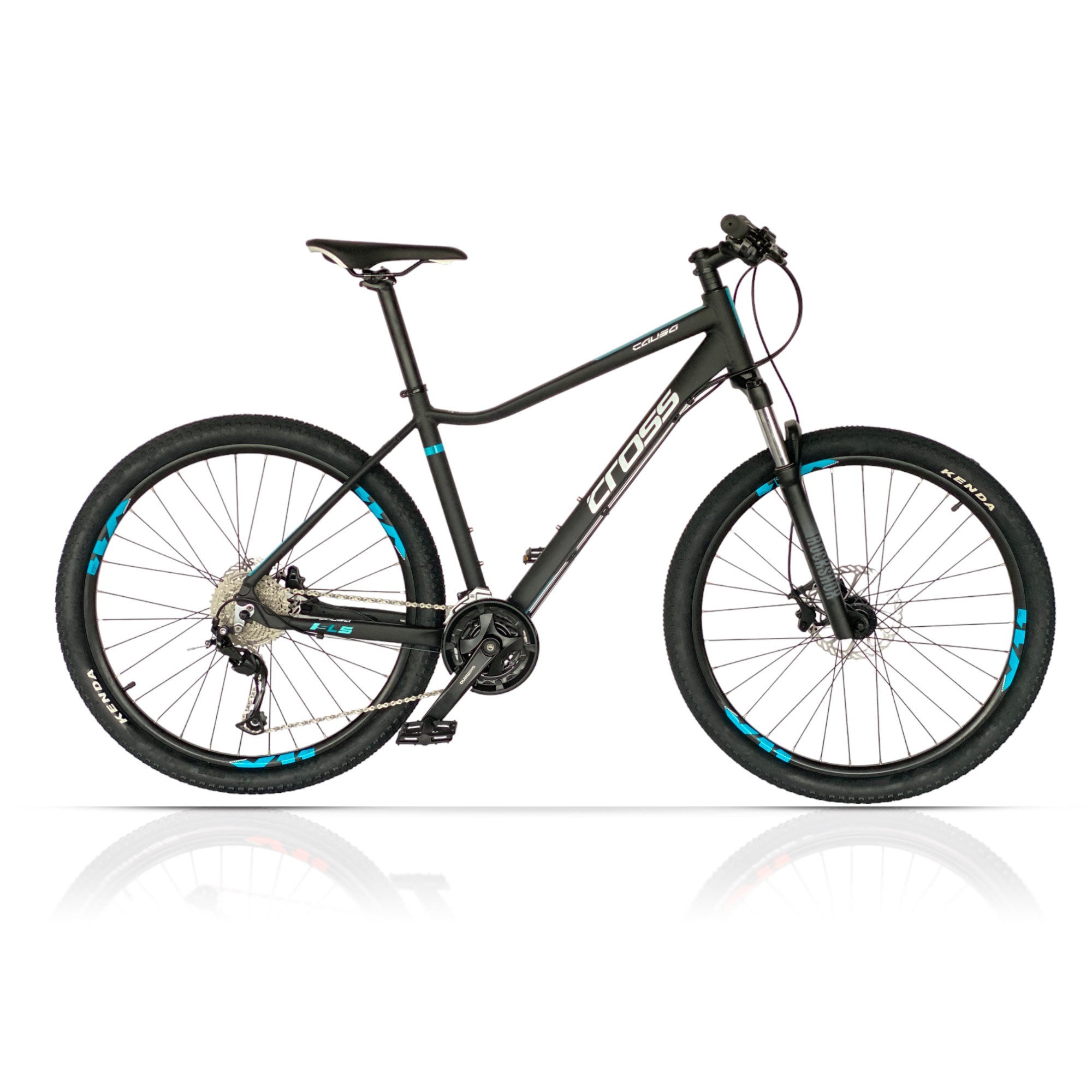 27,5 Zoll Damen MTB Mountainbike CAUSA SL5 Shimano 27s Alivio RD-M3100 SGS, ROCK SHOX JUDY 100mm