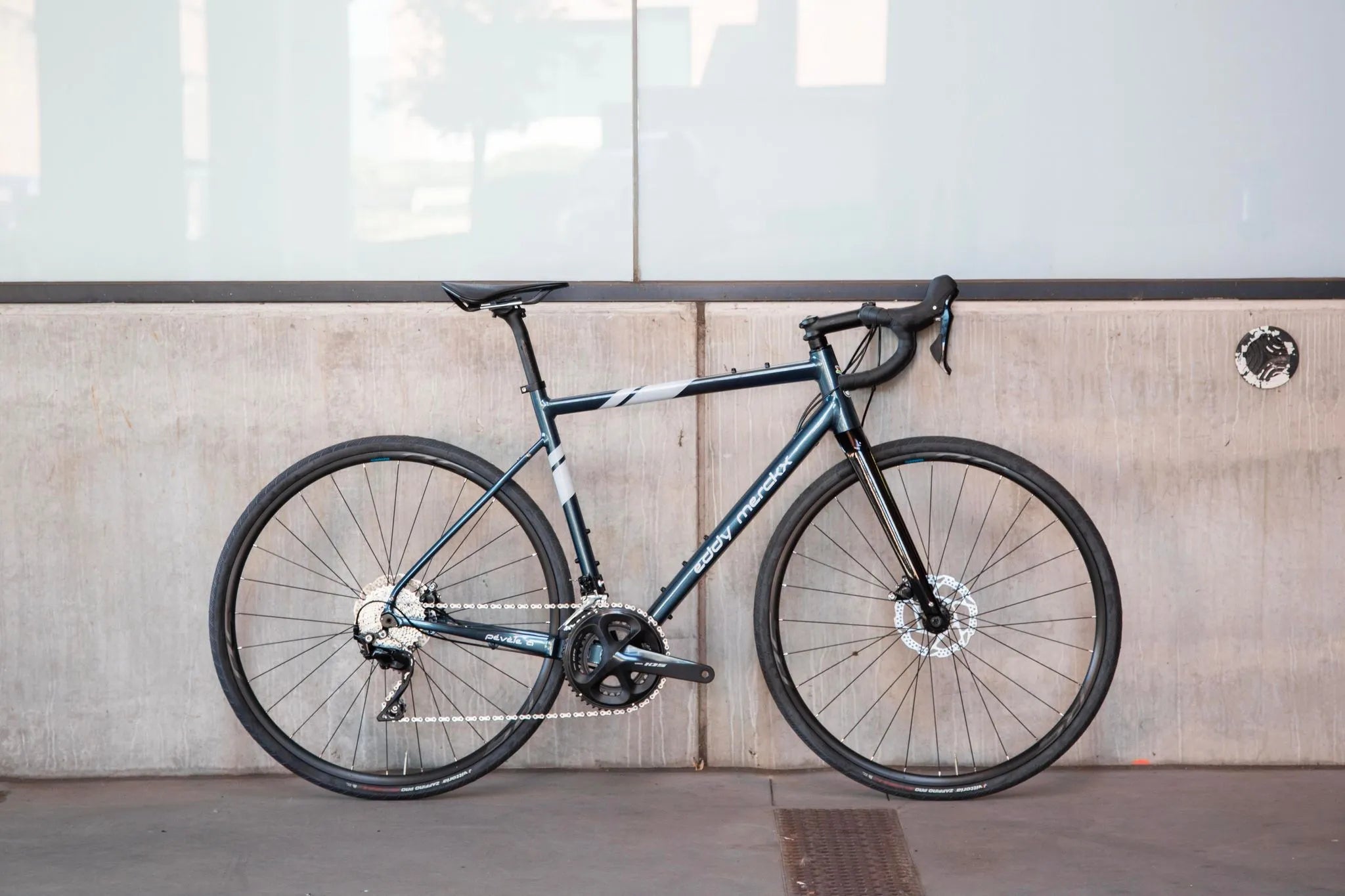 Eddy Merckx Pévèle Alu Gravel Rahmenset Carbon Gabel Allroad