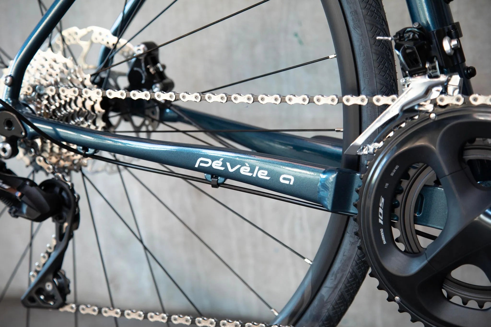 Eddy Merckx Pévèle Alu Gravel Rahmenset Carbon Gabel Allroad