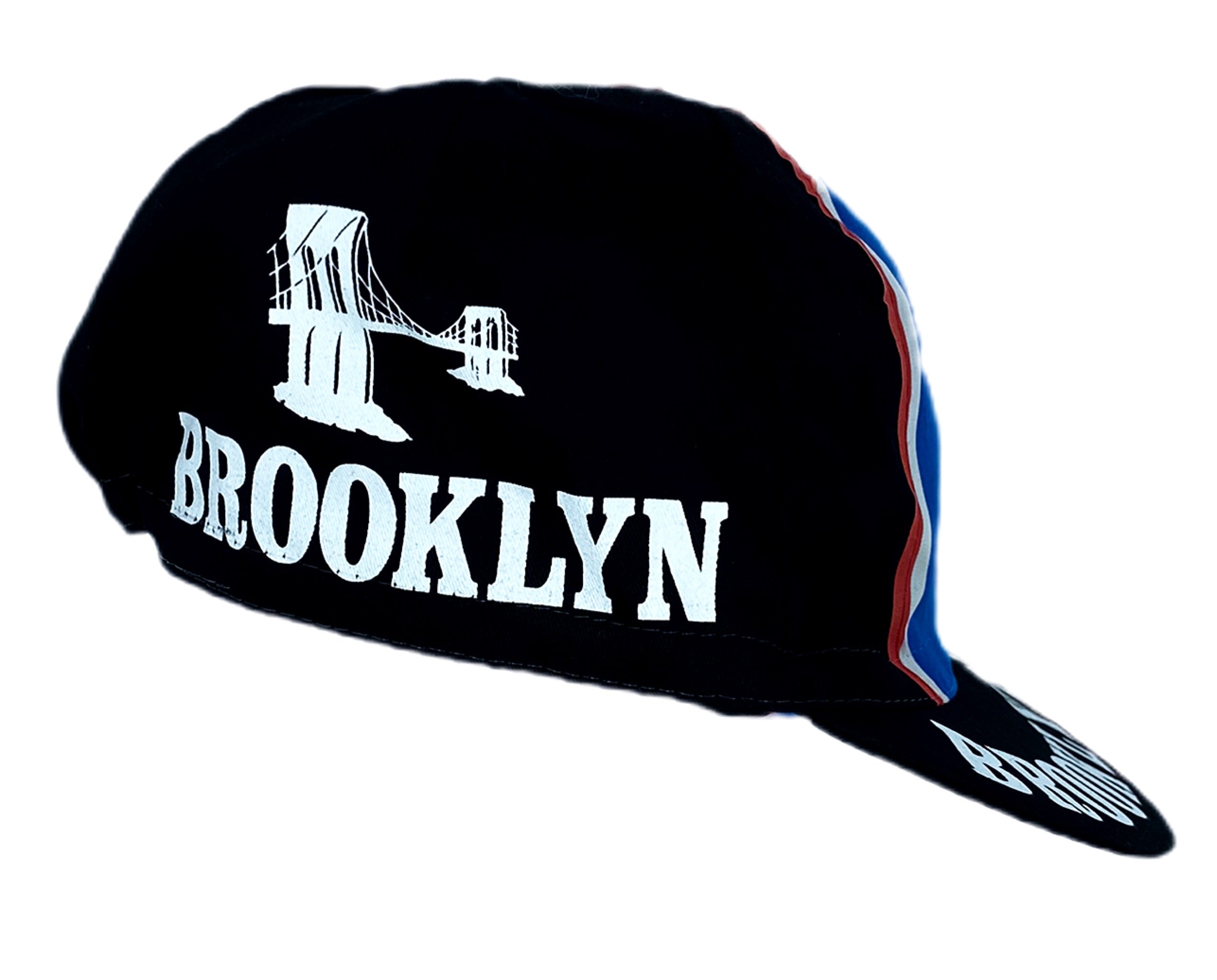 APIS Profi-Rennmützen Retro Style Brooklyn schwarz