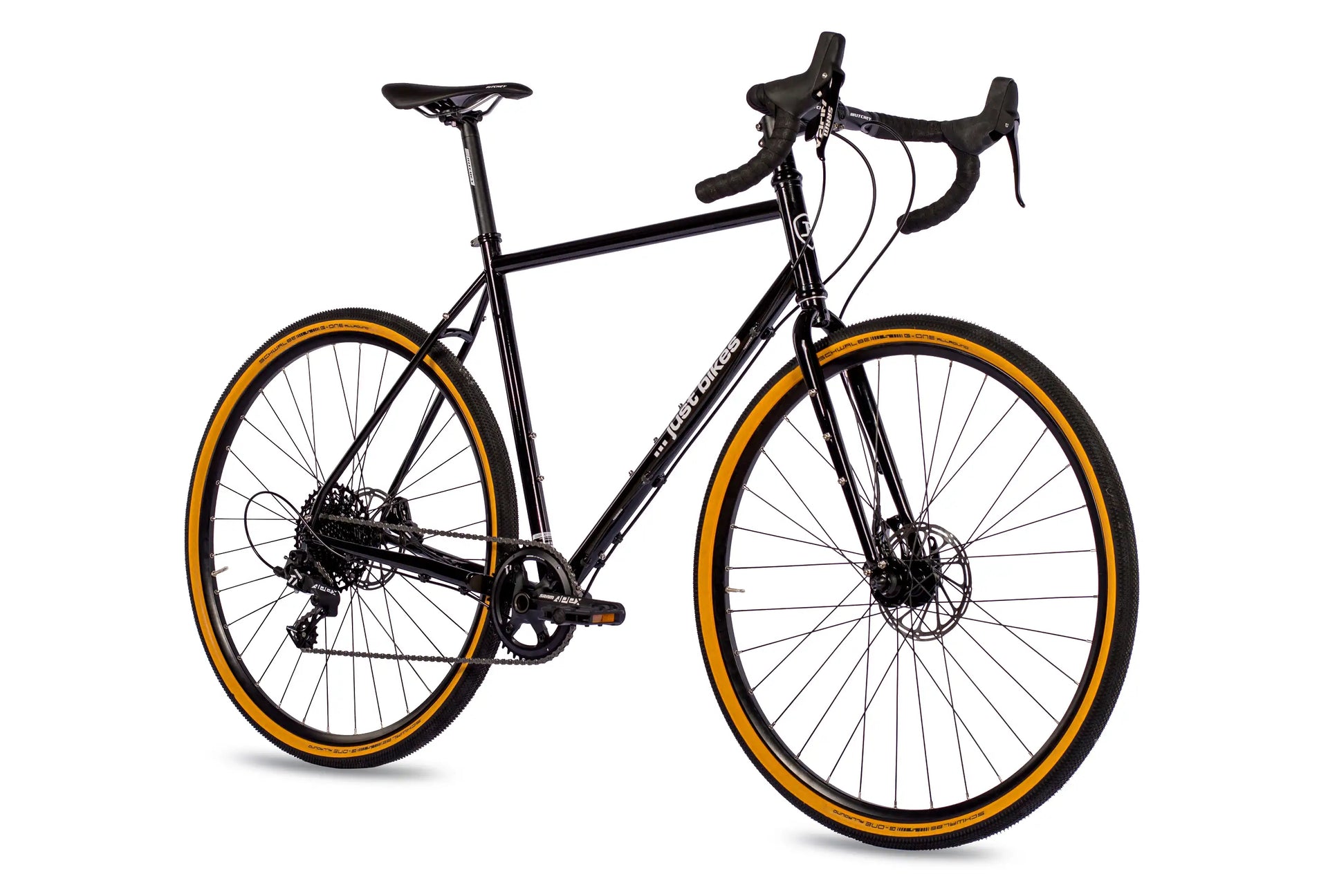 Gravel Bike Just Bikes JB02 Stahl Gabel mit Sram Apex 53cm