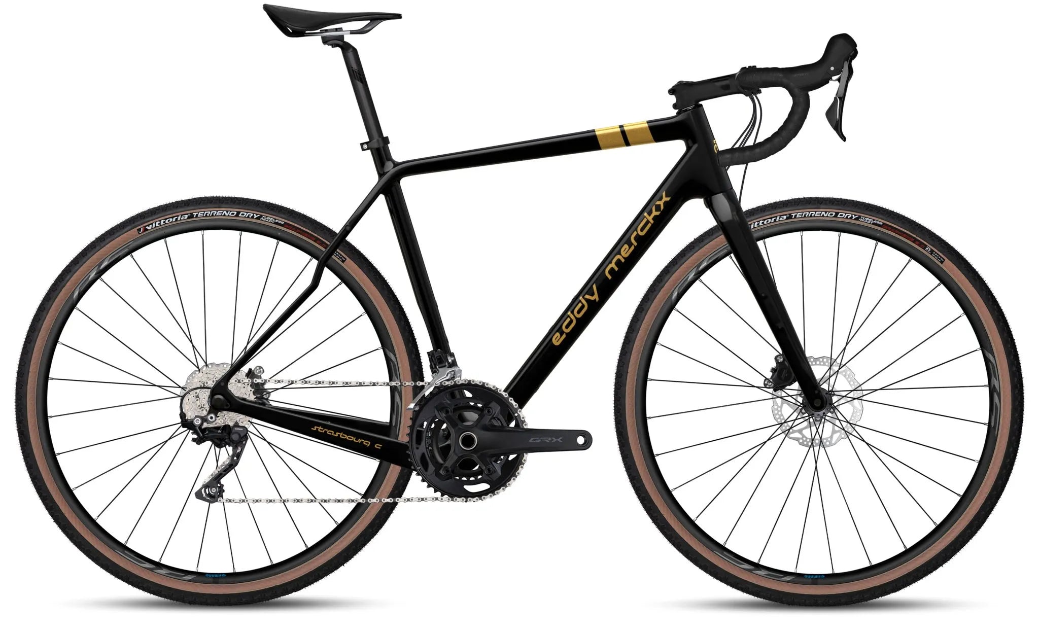 Eddy Merckx Strasbourg Carbon Gravel Bike Shimano GRX 400 2x10