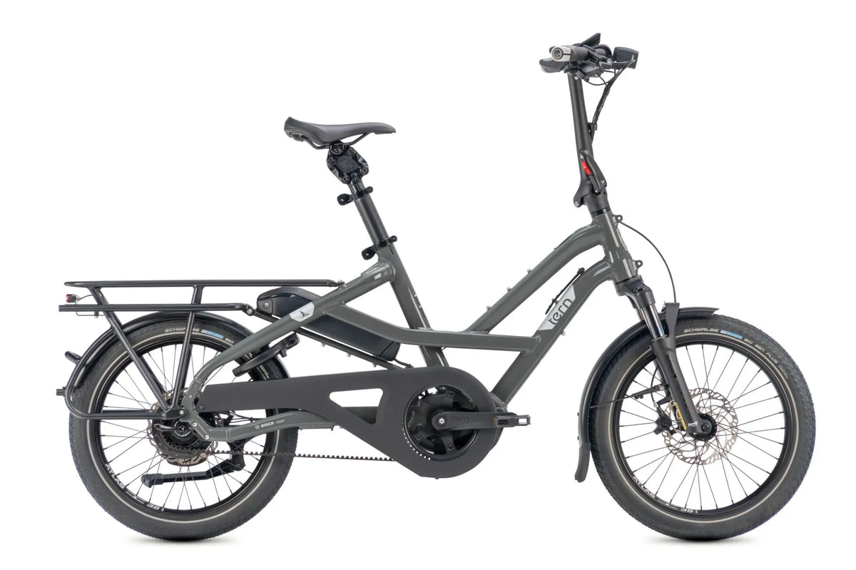 TERN E-Lastenrad HSD S9i Gen.3 Riemenantrieb 3X3 NINE-Nabenschaltung (9-Gang), BOSCH Smart System, Performance, 545 Wh