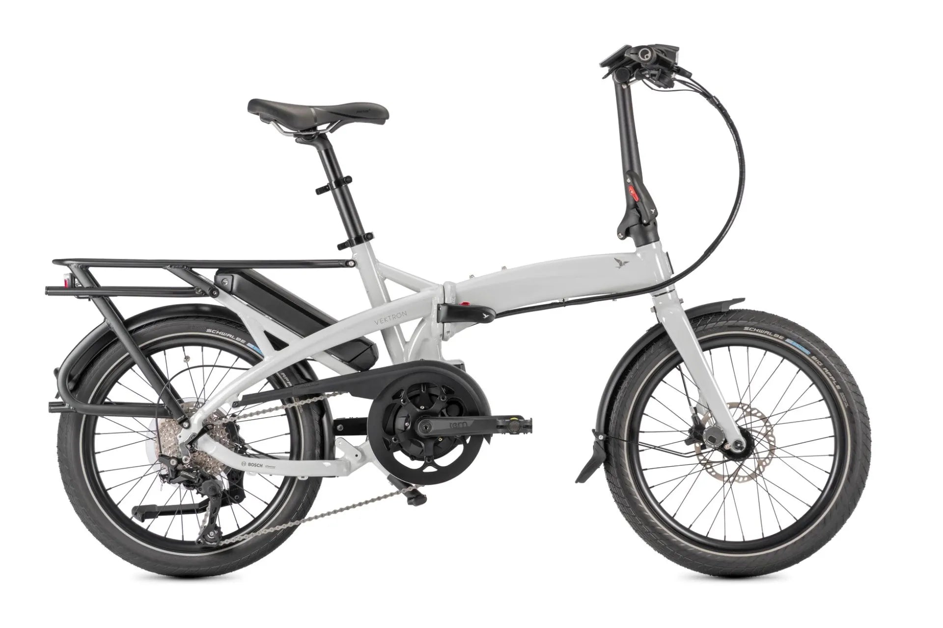 Tern Vektron P10 Gen.4 E-Faltrad Bosch Performance Line Smart System Transit Grey