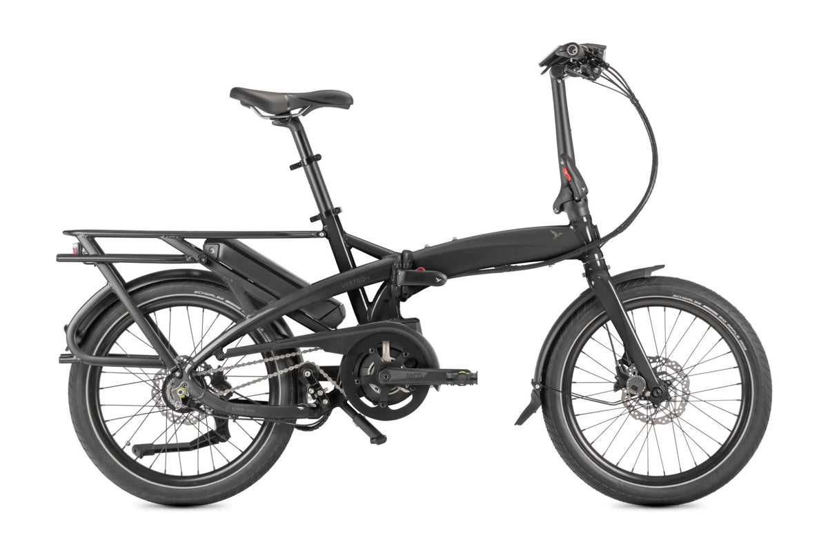 Tern Vektron P7i Gen.4 E-Faltrad Bosch Active Line Plus-Antrieb Smart System Black & Steel Grey