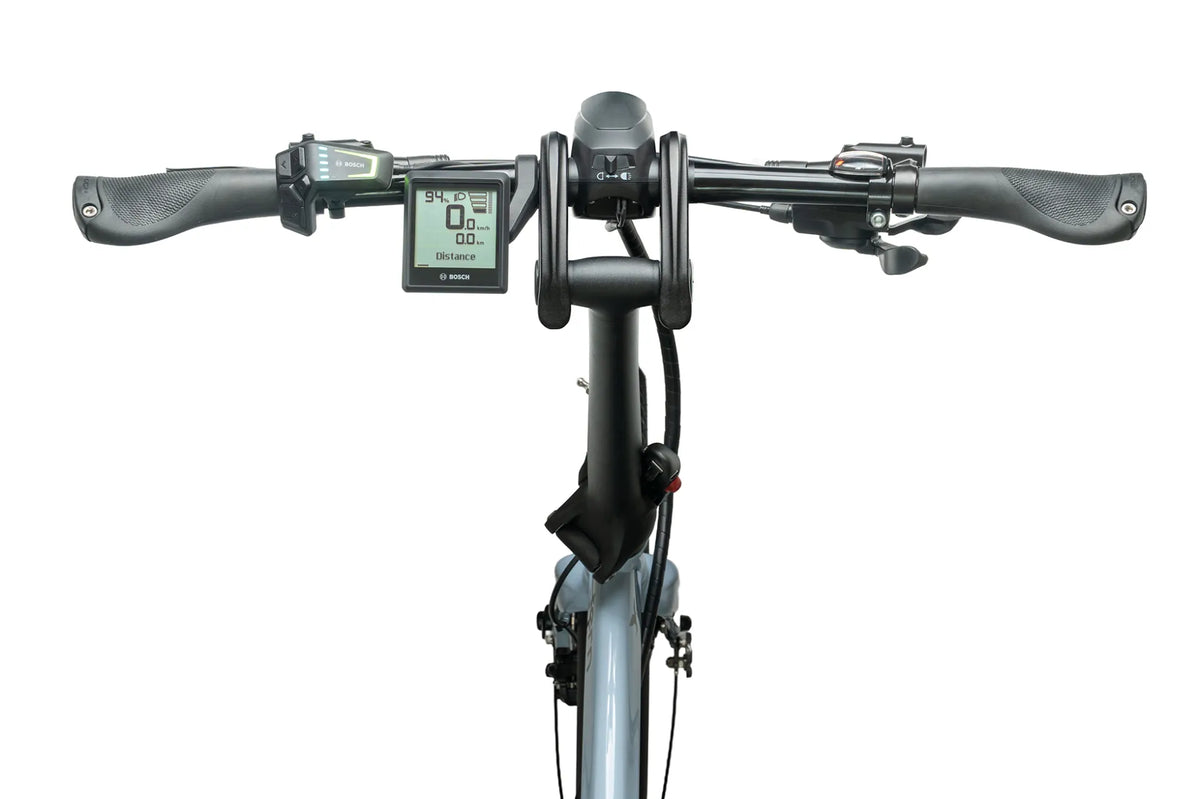 Tern Vektron P7i Gen.4 E-Faltrad Bosch Active Line Plus-Antrieb Smart System Black & Steel Grey
