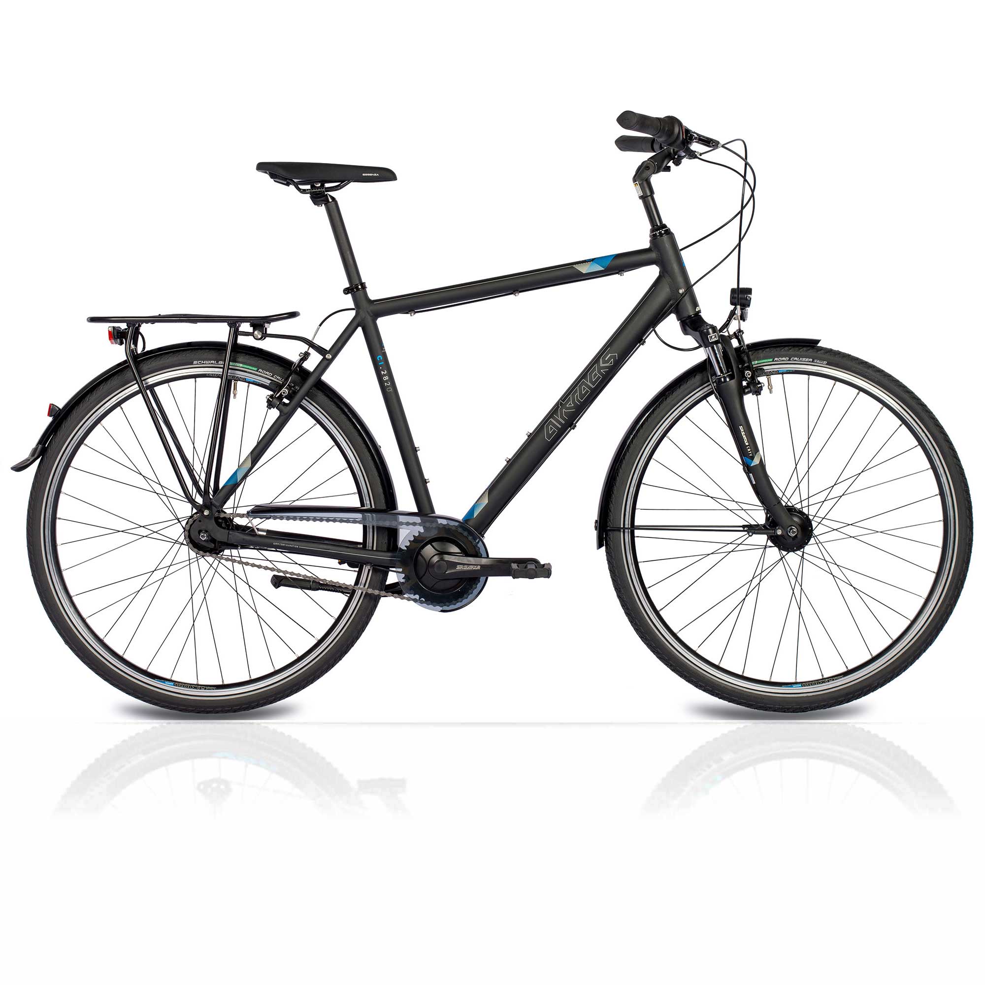 Herren City Fahrrad 28 Zoll Cityrad CI.2820 Shimano Nexus 7 Gang Schwa