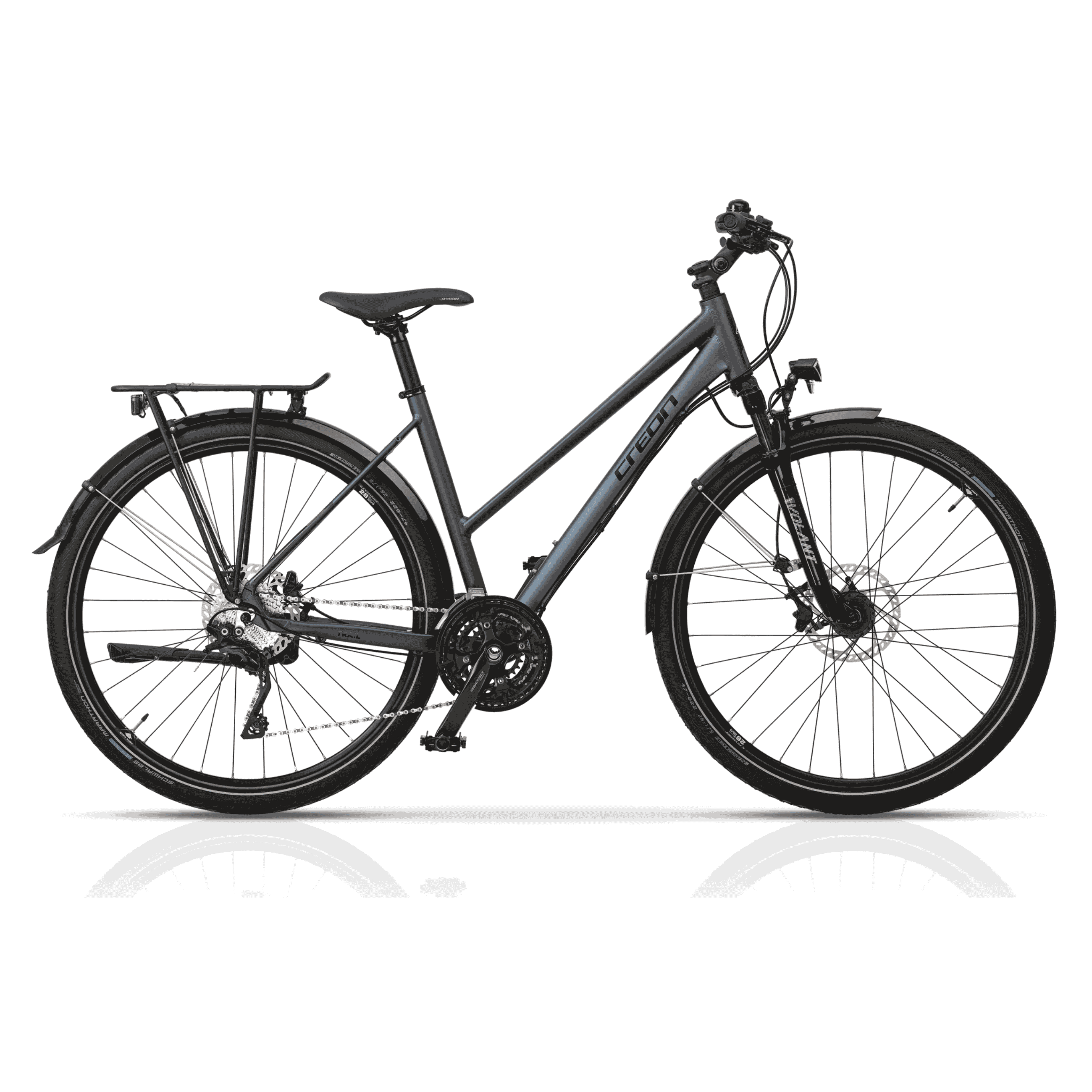 28" Damen Trekking Fahrrad TRAIL 6.0 Trekkingrad Shimano 30 x Gang DEORE XT RD-T8000 SGS