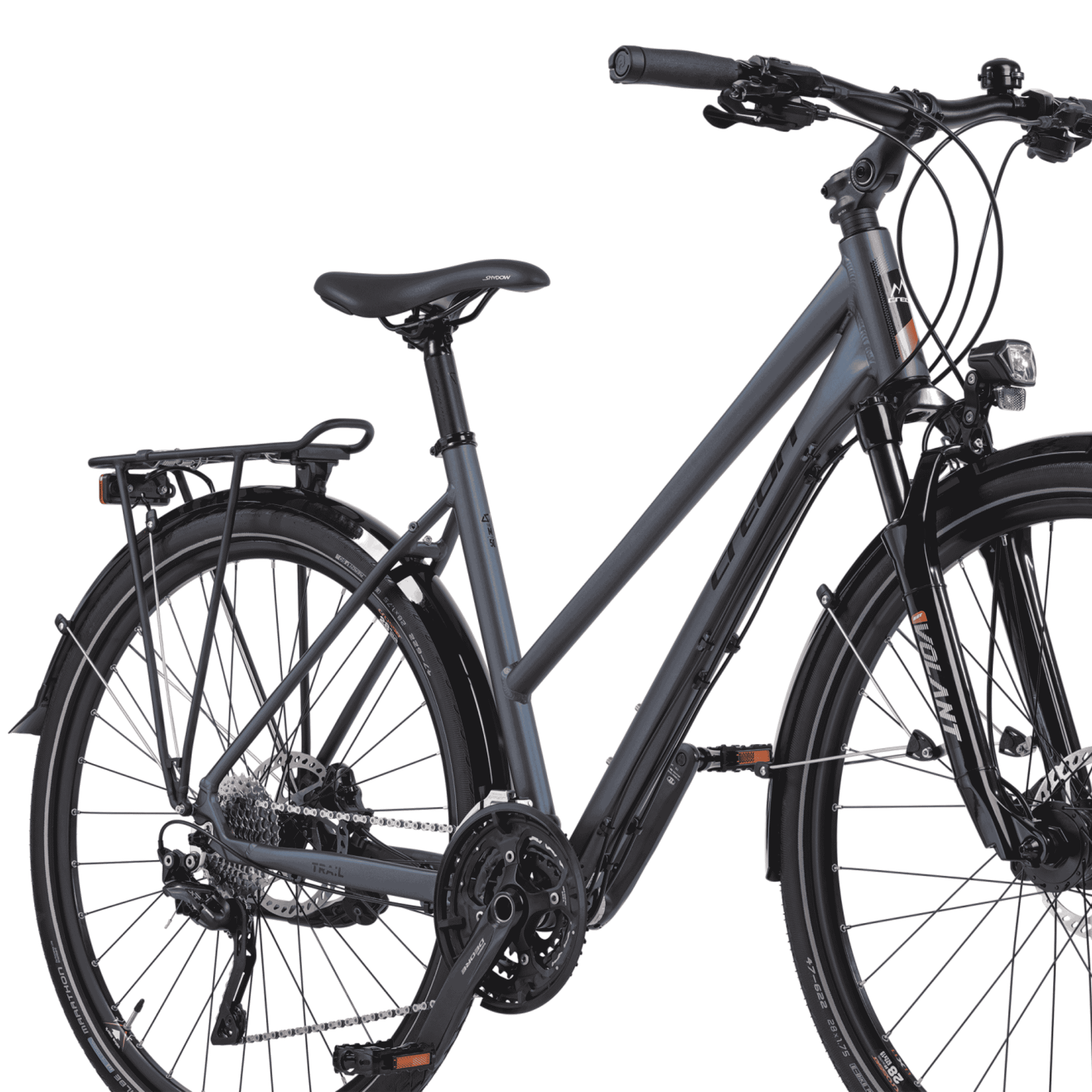 28" Damen Trekking Fahrrad TRAIL 6.0 Trekkingrad Shimano 30 x Gang DEORE XT RD-T8000 SGS