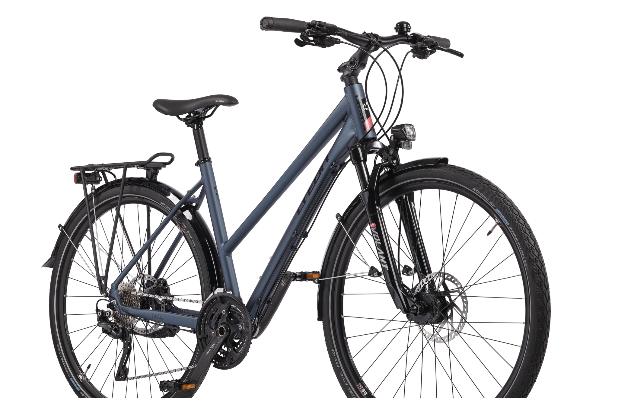 28 Zoll Damen Trekking Fahrrad TRAIL 6.0 Trekkingrad Shimano 30 x Gang DEORE XT RD-T8000 SGS