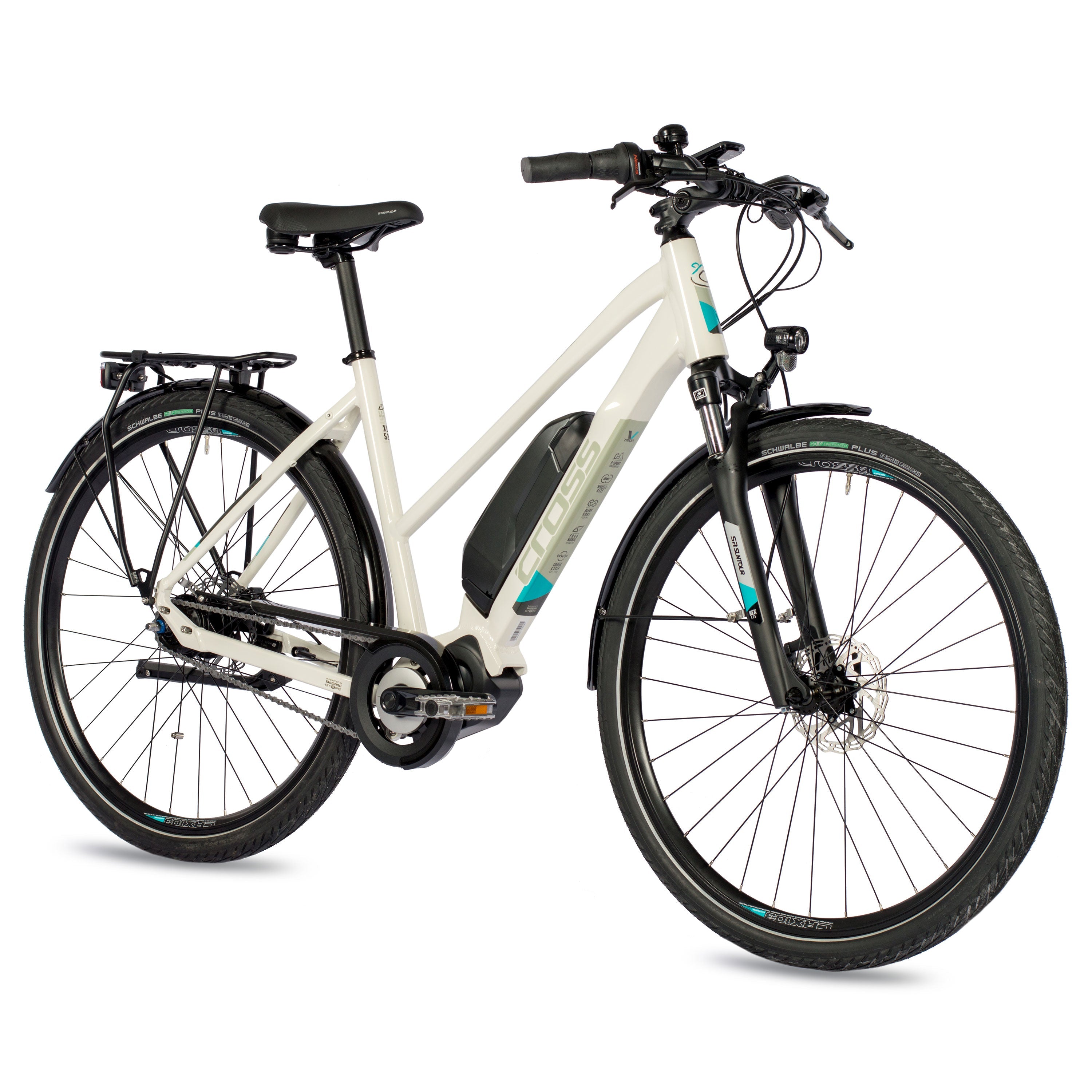 28 Zoll E-Bike Damen City Fahrrad V-Tron SHIMANO STеPS E-5000 418Wh 7 x GANG SHIMANO NEXUS