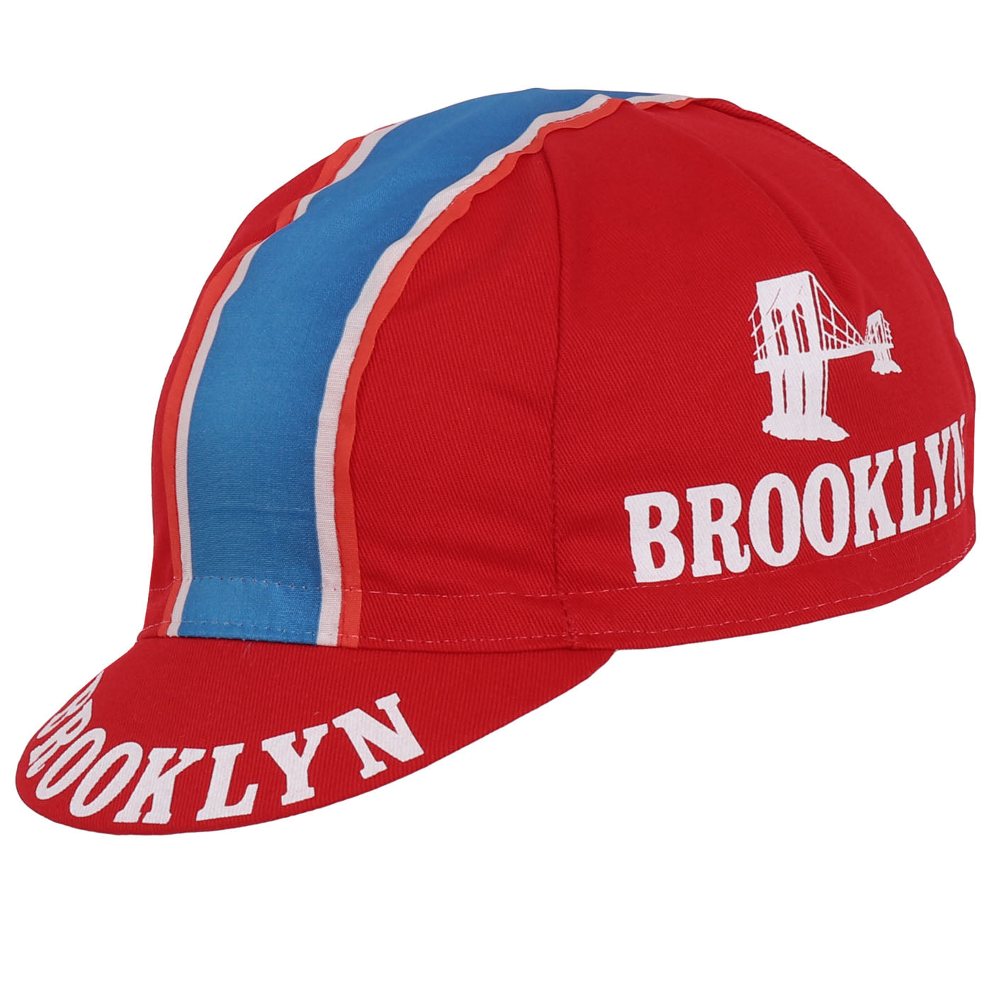 APIS Profi-Rennmützen Retro Style Brooklyn Rot