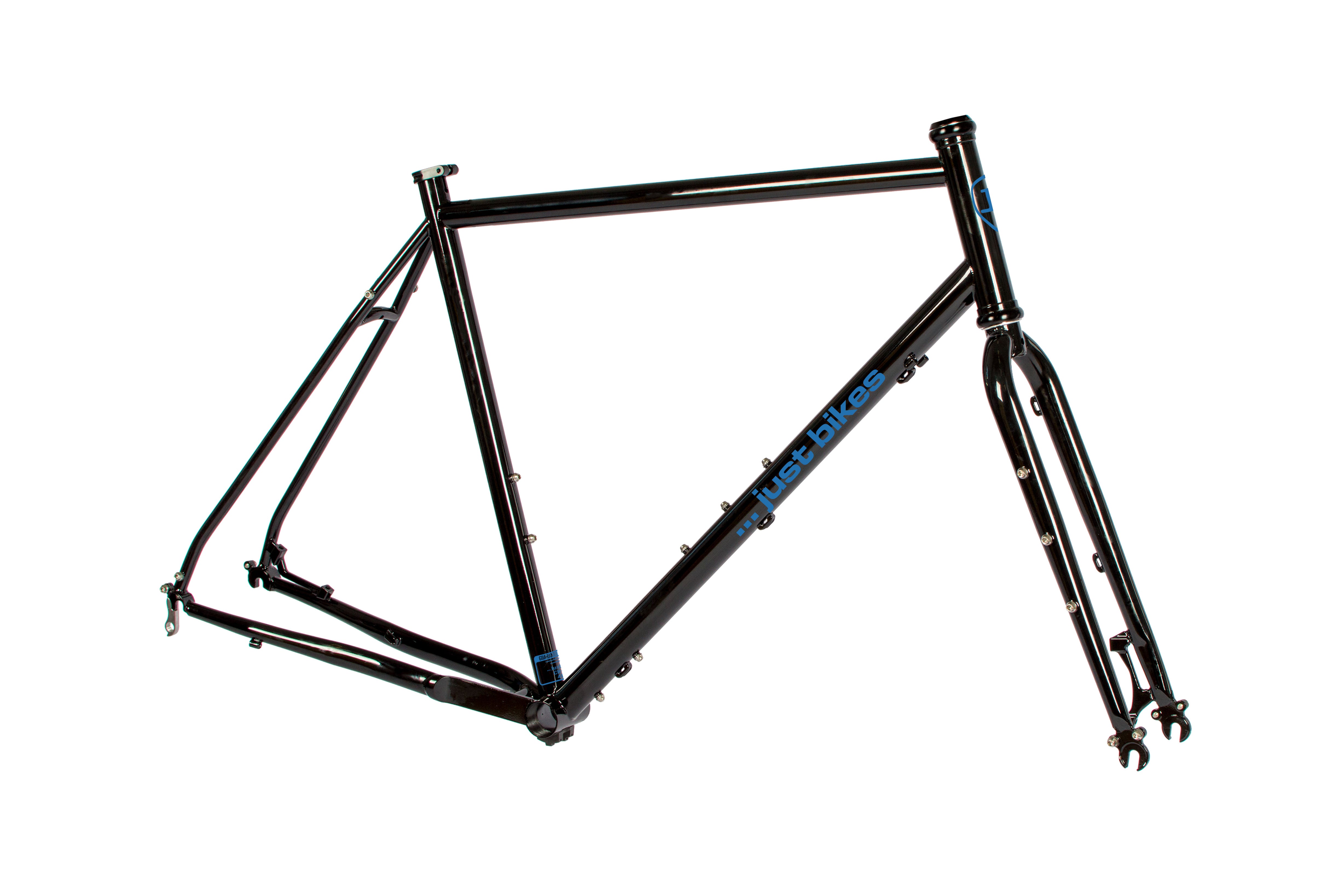 Just Bikes JB02 Gravel frameset steel frame steel fork PM QR
